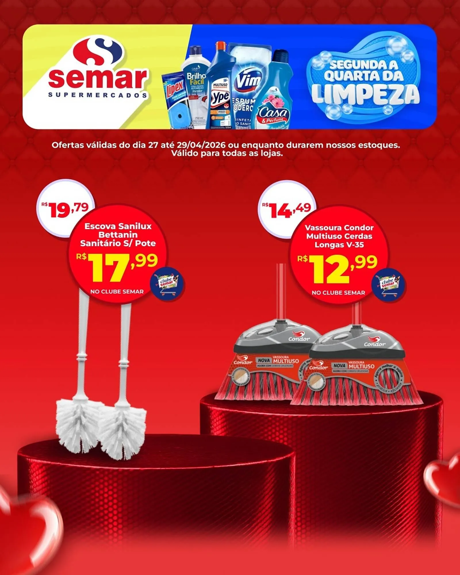 Encarte de Folheto Semar Supermercado 27 de abril até 29 de abril 2026 - Pagina 4