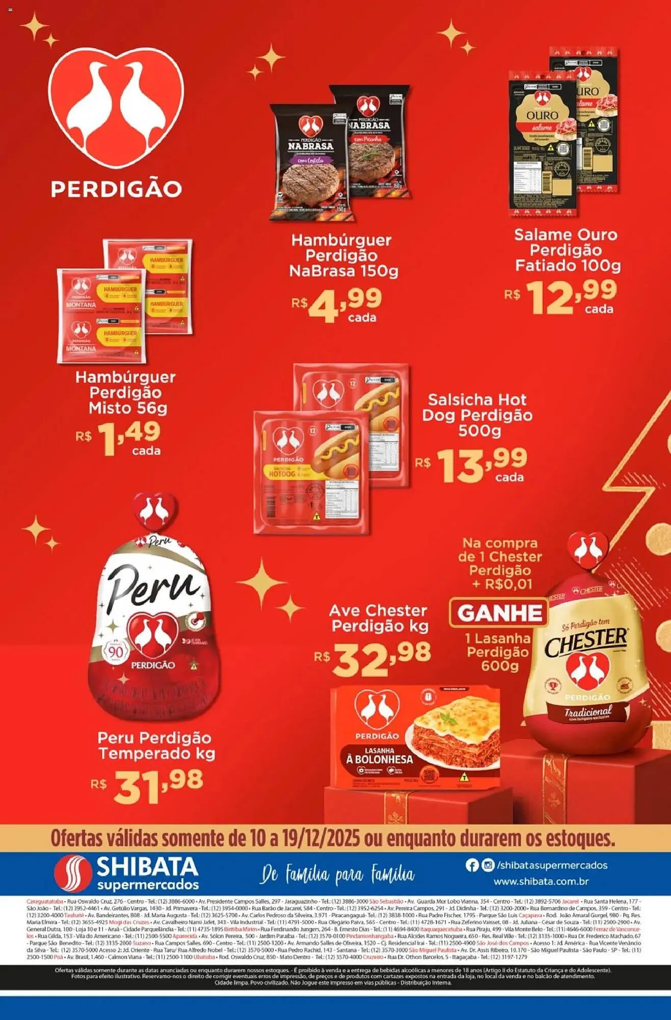 Encarte de Folheto Shibata Supermercados 10 de dezembro até 20 de dezembro 2025 - Pagina 2