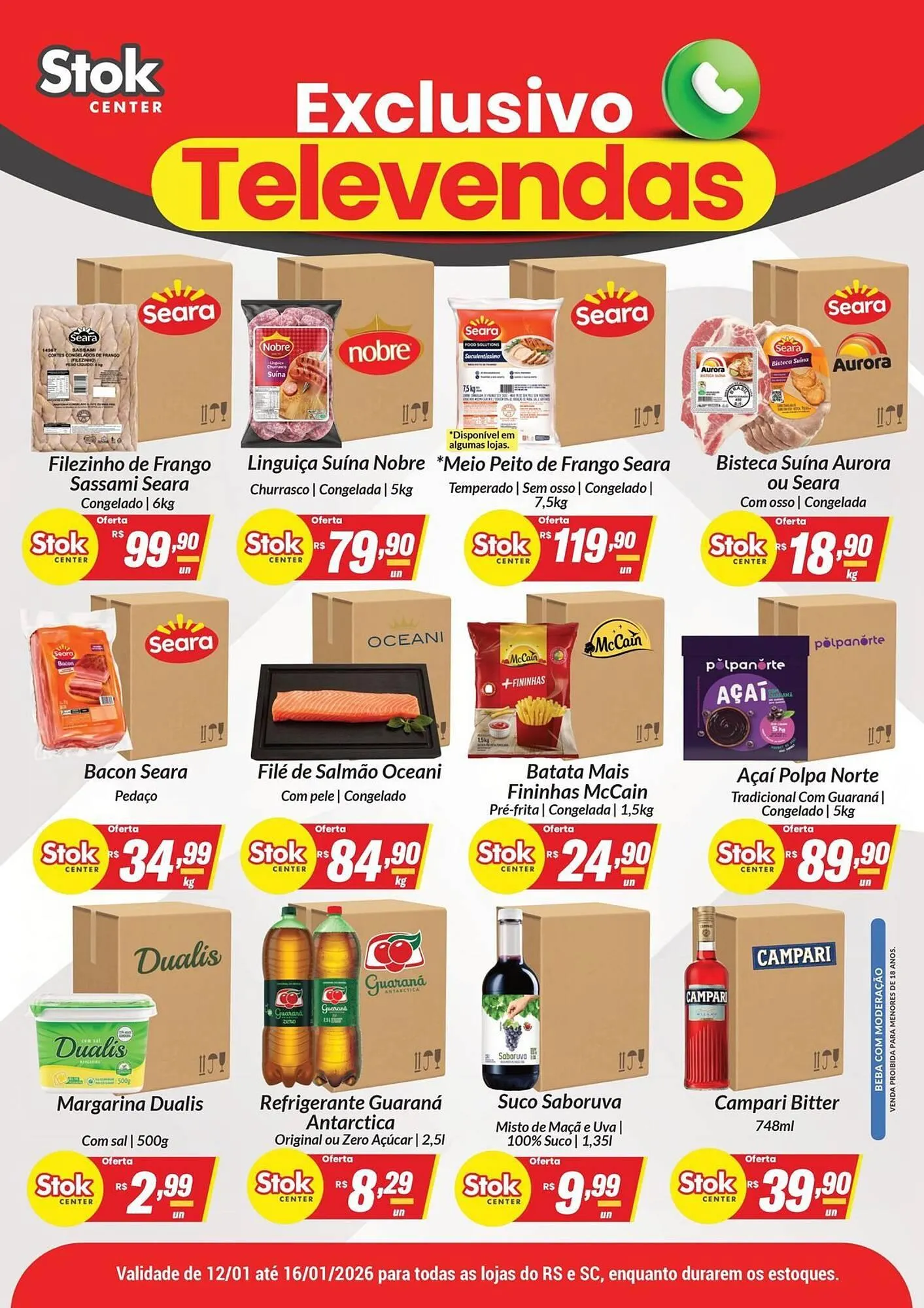 Encarte de Encarte Stok Center 12 de janeiro até 16 de janeiro 2026 - Pagina 1