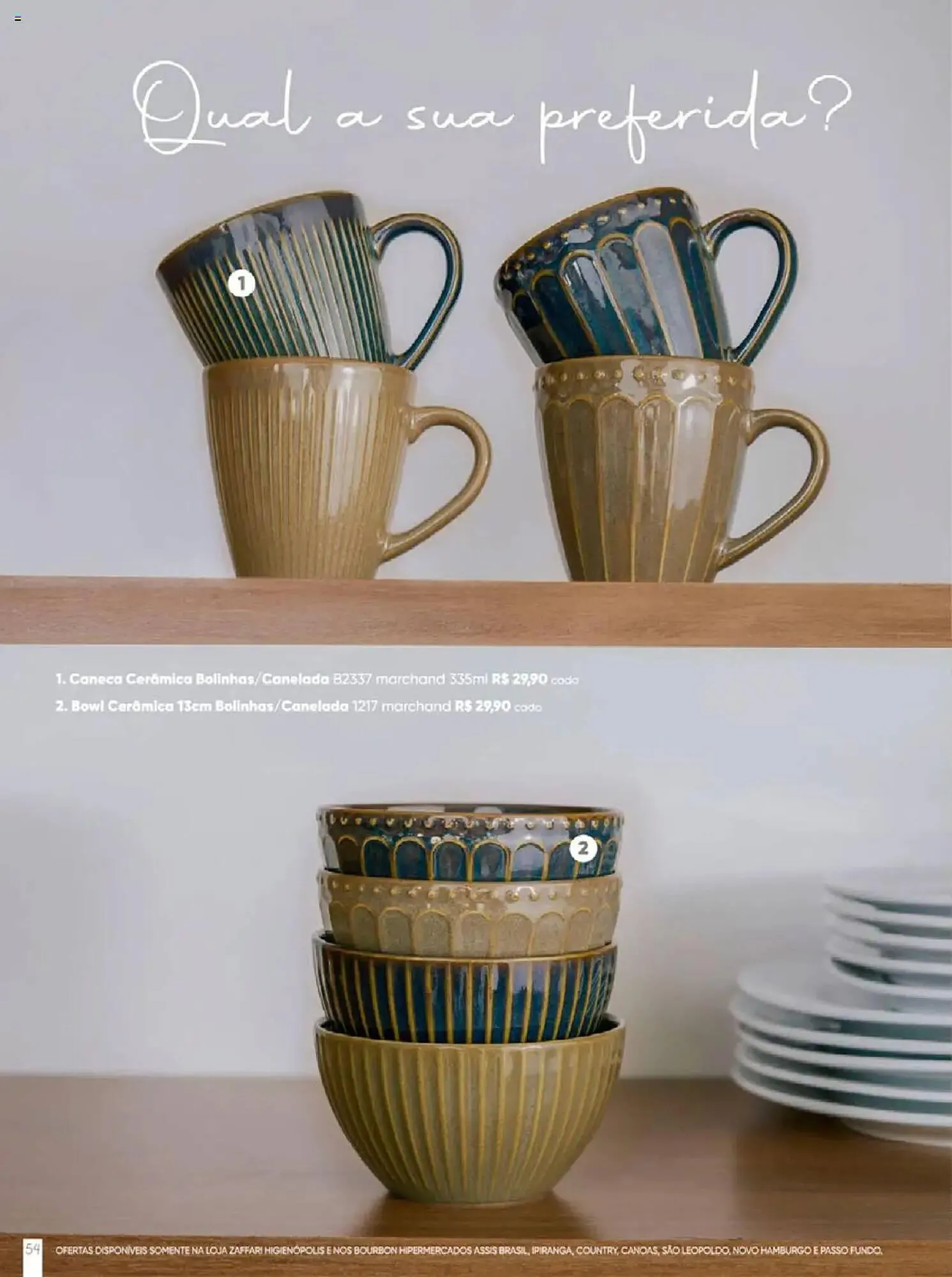 Encarte de Catálogo Zaffari 9 de junho até 10 de outubro 2025 - Pagina 54