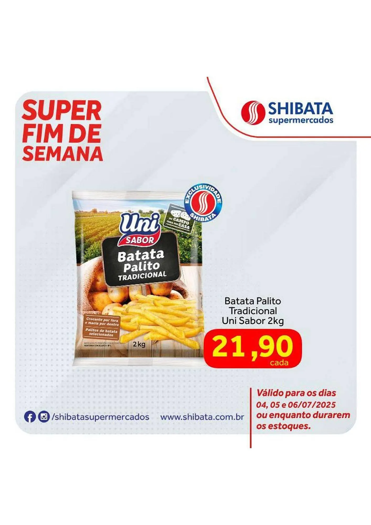 Encarte de Catálogo Shibata Supermercados 4 de julho até 6 de julho 2025 - Pagina 5