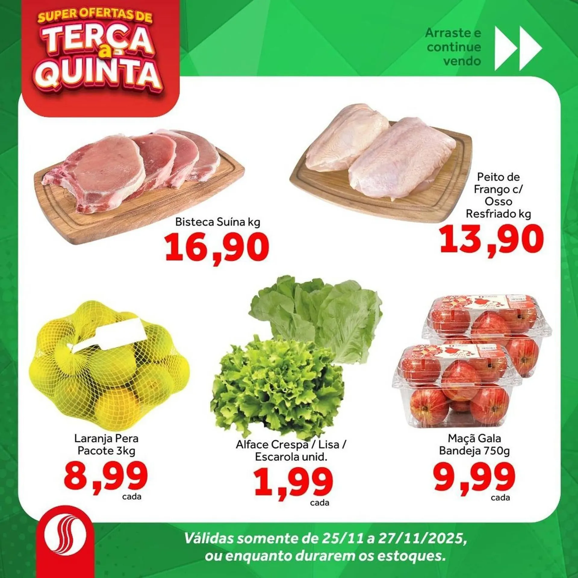 Encarte de Folheto Shibata Supermercados 25 de novembro até 27 de novembro 2025 - Pagina 1