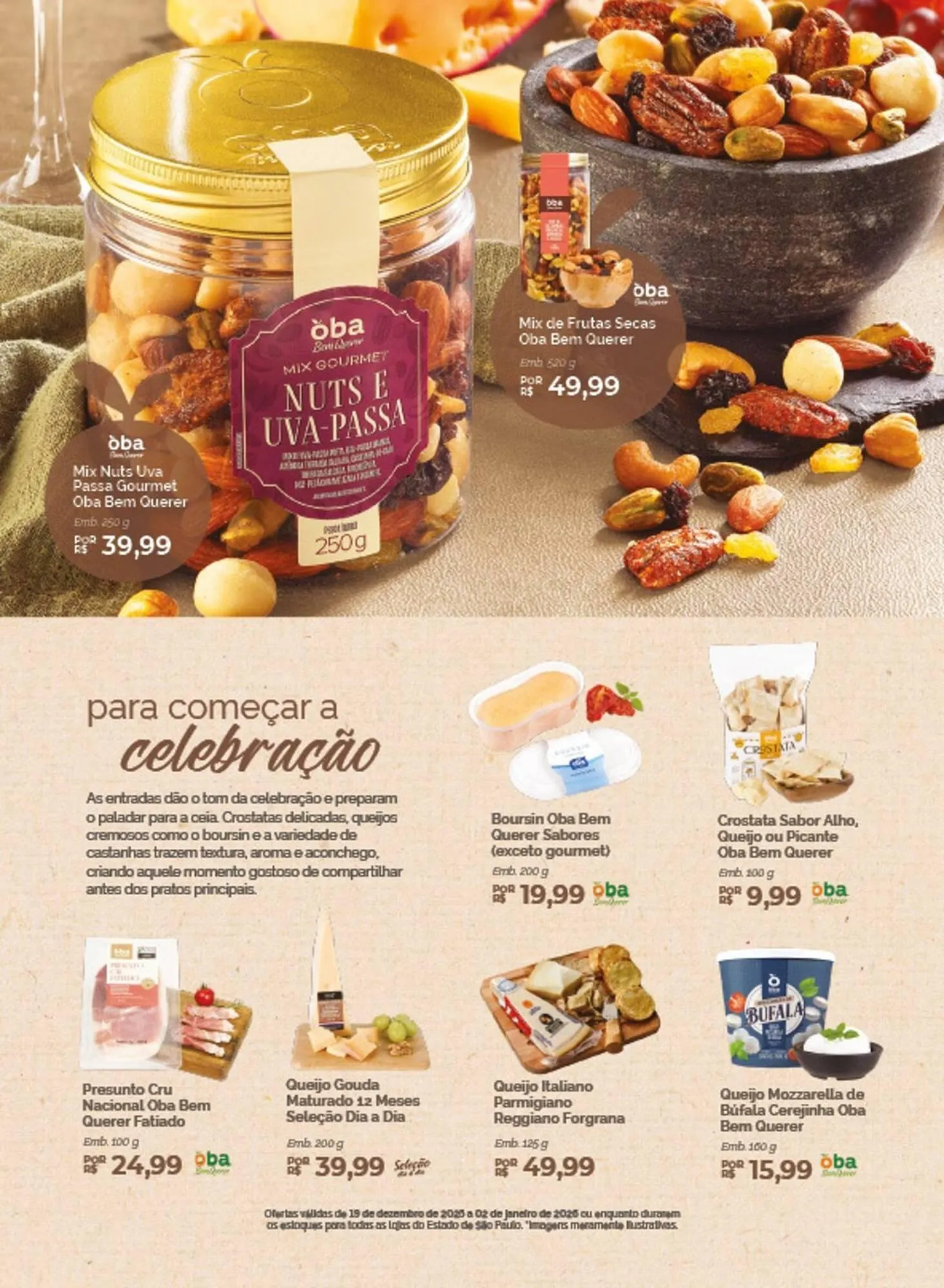 Encarte de Folheto Oba Hortifruti 19 de dezembro até 2 de janeiro 2026 - Pagina 14