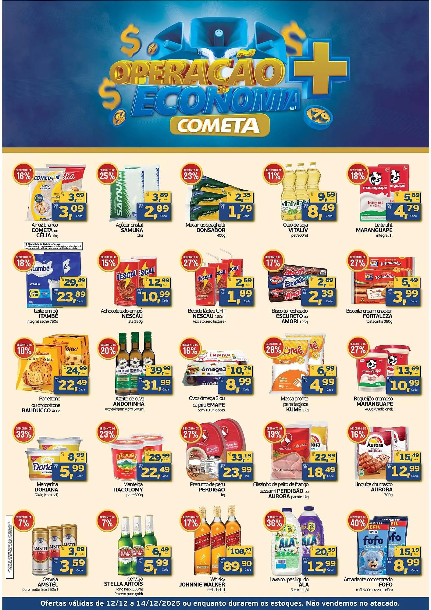 Encarte Cometa Supermercados - 1
