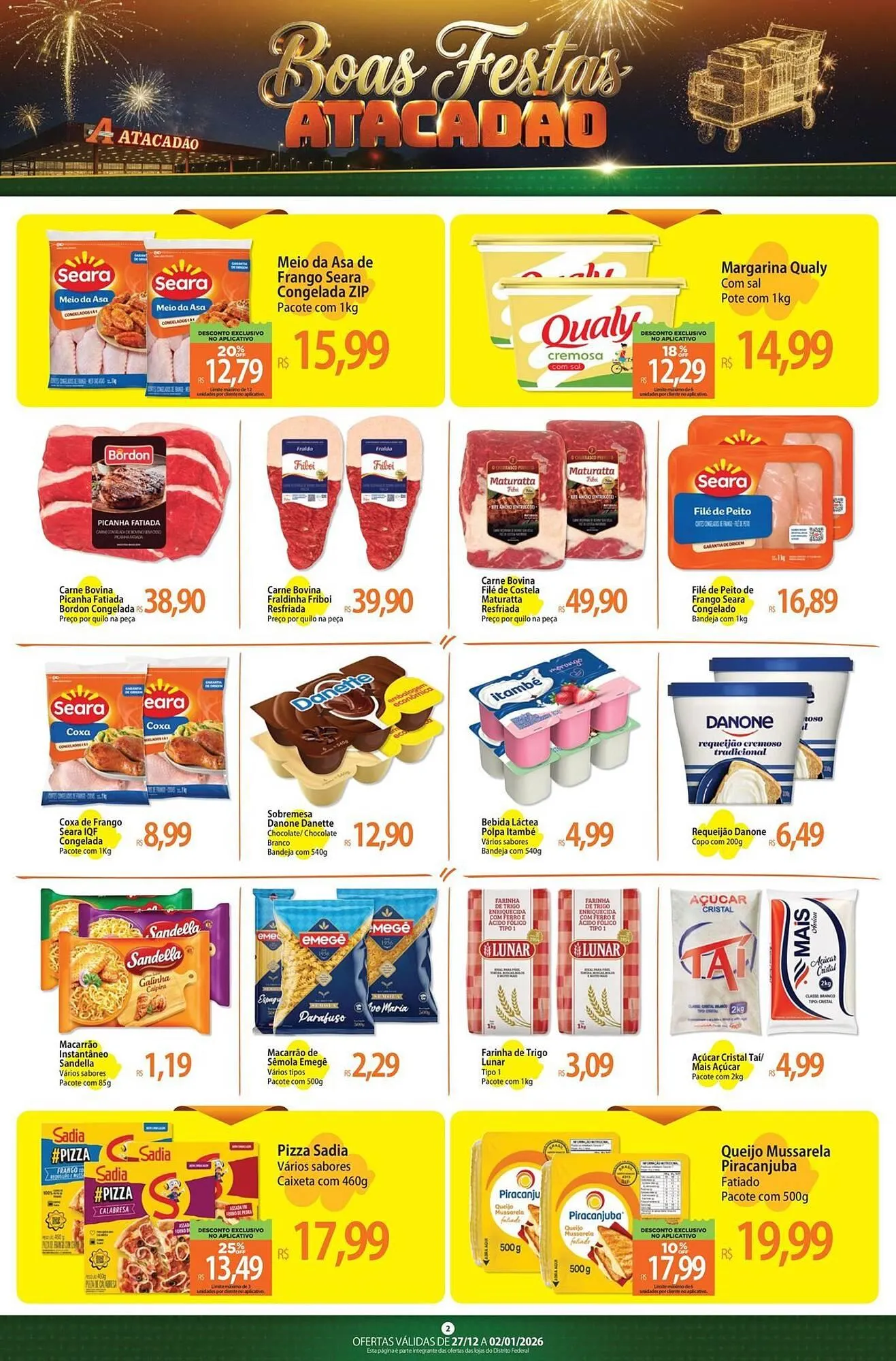 Encarte de Folheto Atacadão 29 de dezembro até 2 de janeiro 2026 - Pagina 2