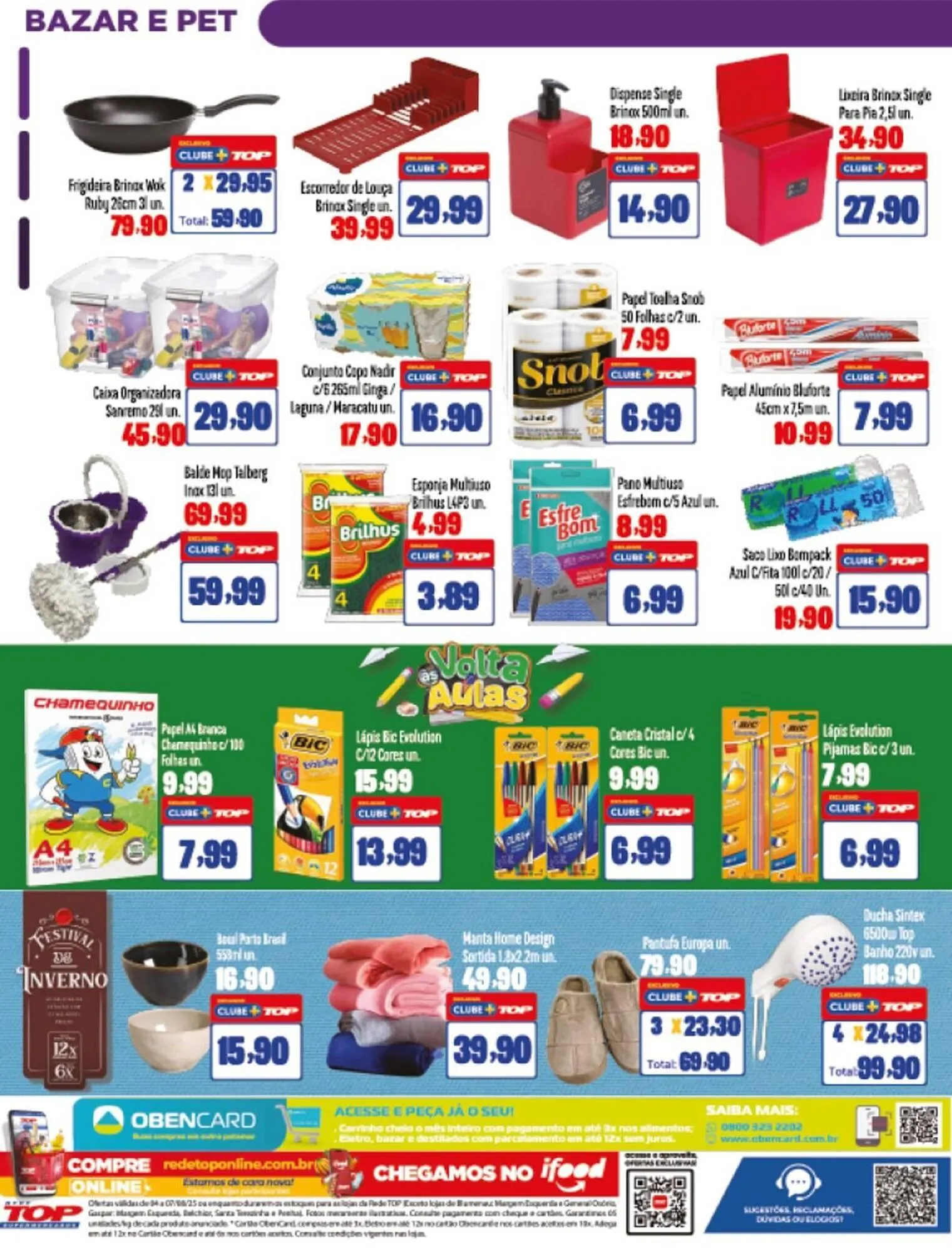 Encarte de Catálogo Rede Top 5 de agosto até 7 de agosto 2025 - Pagina 12
