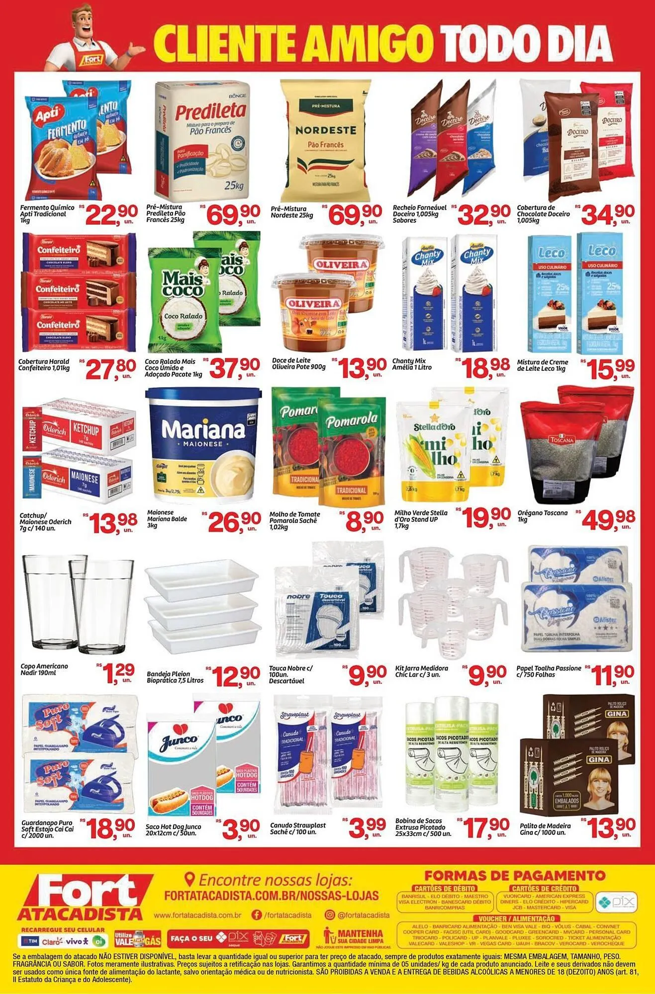 Encarte de Tabloide Fort Atacadista 23 de março até 29 de março 2026 - Pagina 2