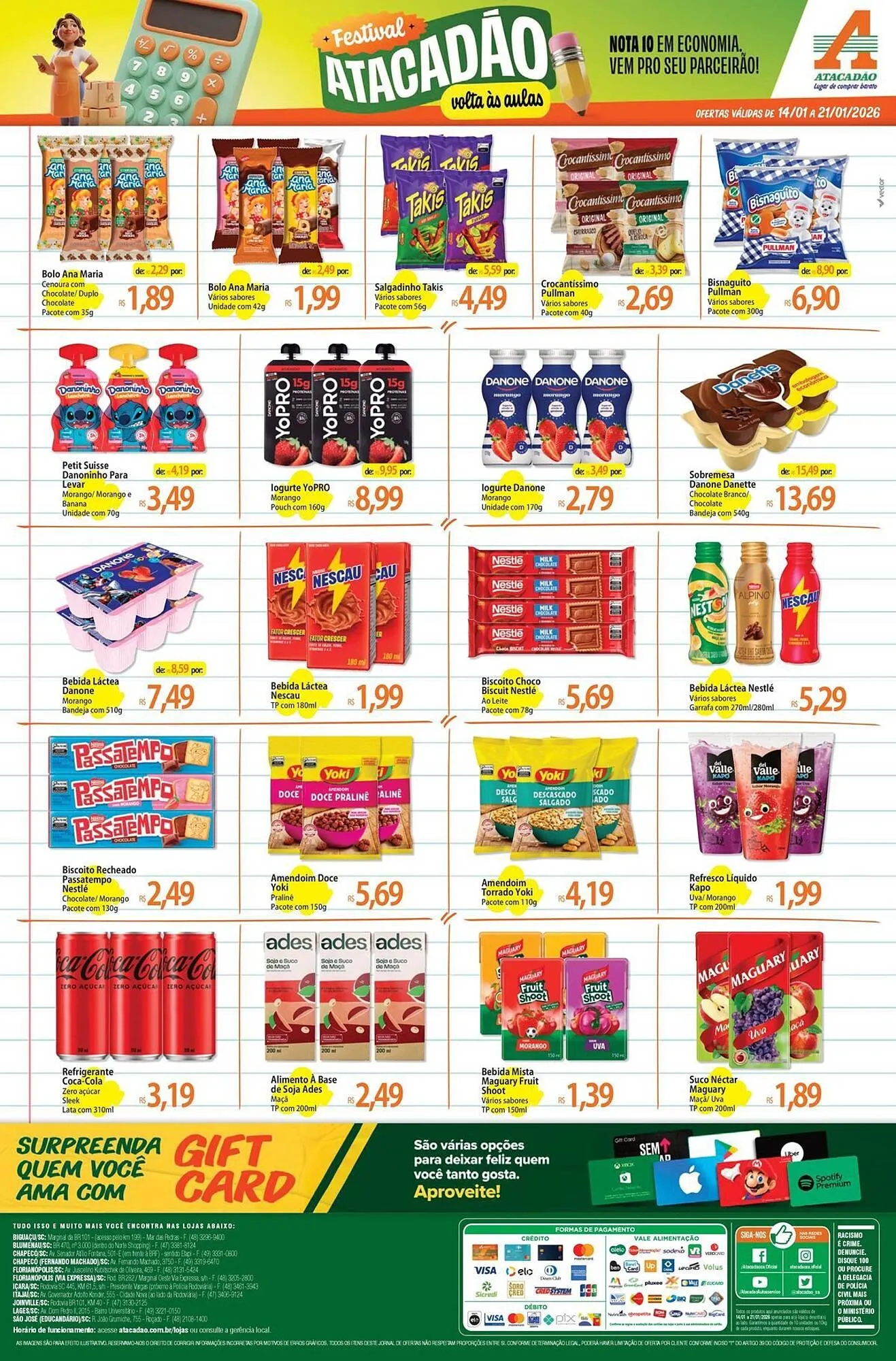 Encarte de Folheto Atacadão 14 de janeiro até 21 de janeiro 2026 - Pagina 2