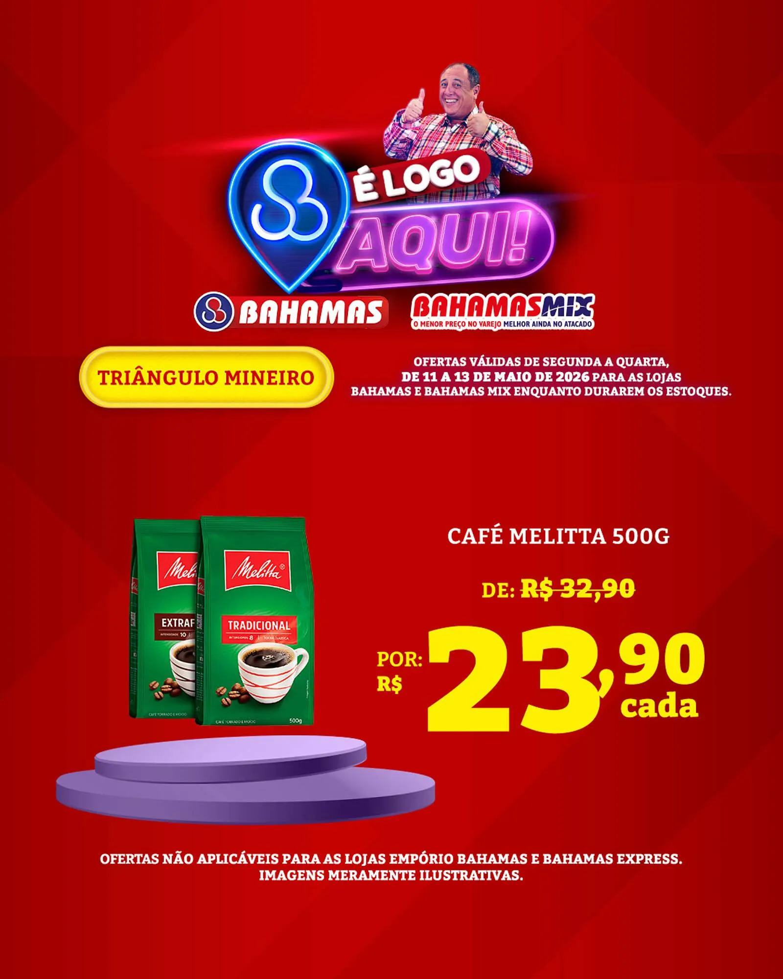 Encarte de Catálogo Bahamas Supermercados 11 de maio até 13 de maio 2026 - Pagina 2