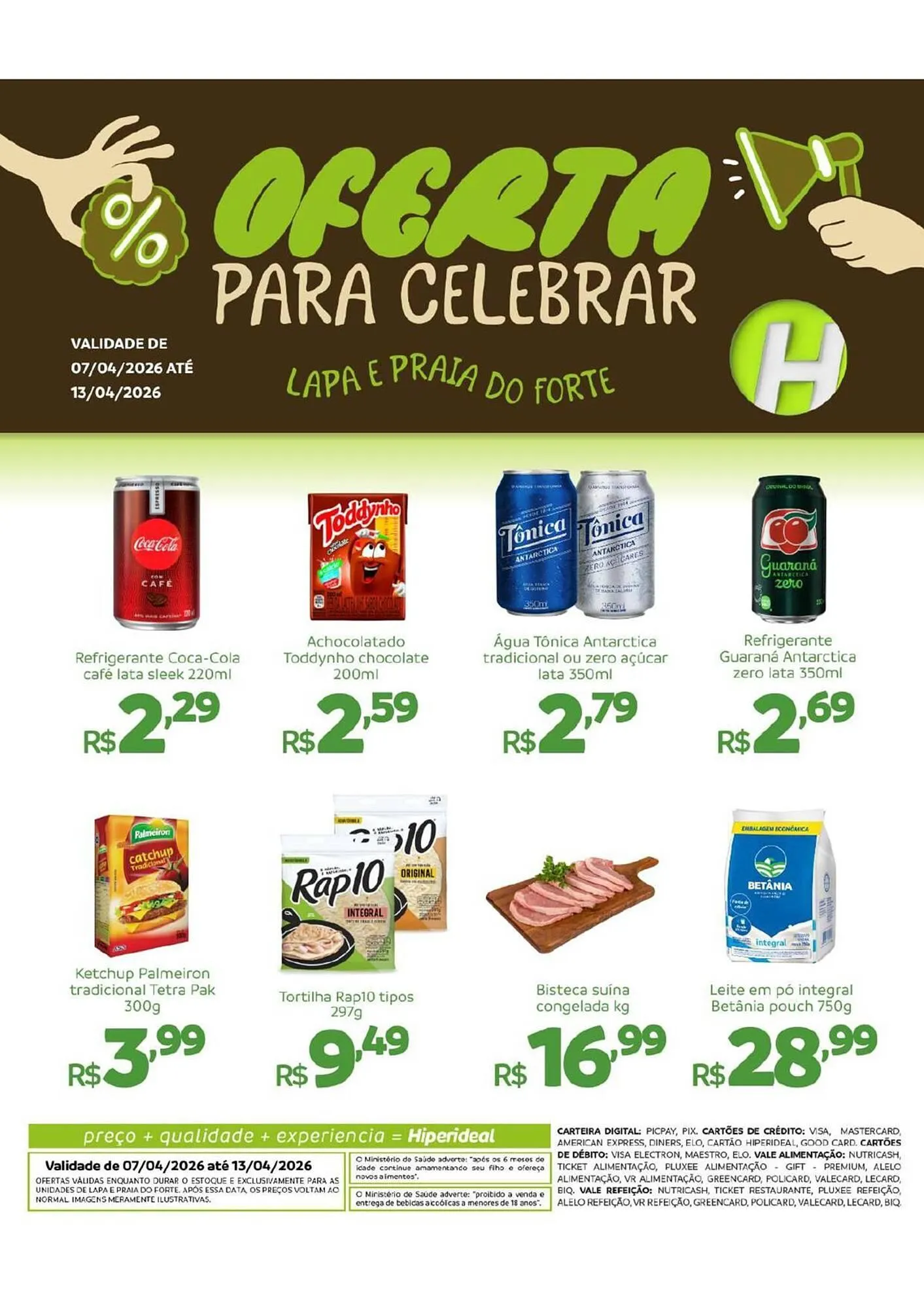Encarte de Catálogo Hiperideal Supermercados 3 de abril até 13 de abril 2026 - Pagina 3