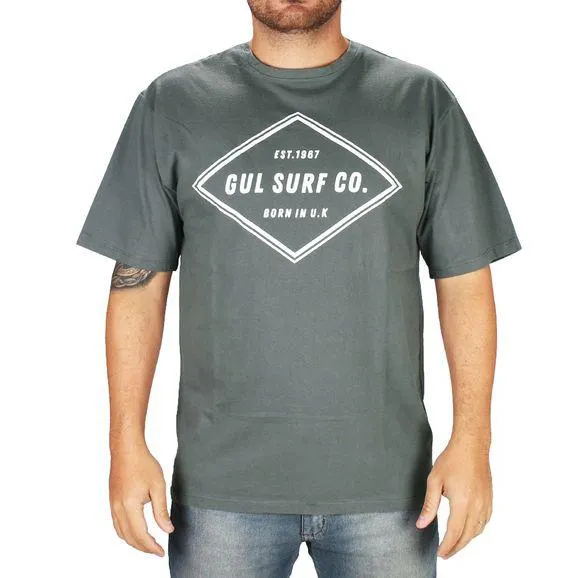 Camiseta Estampada Gul - Cinza - G