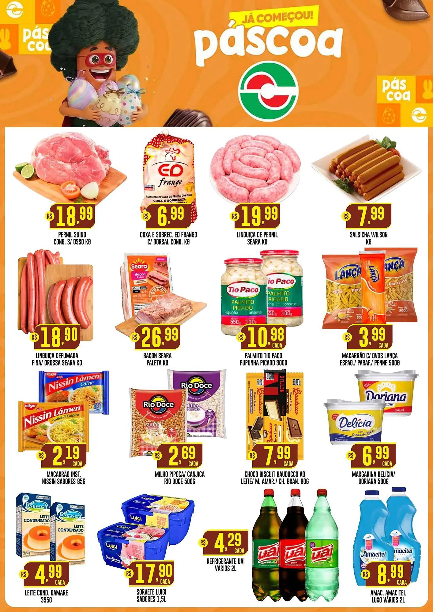 Encarte de Catálogo Casagrande Supermercados 23 de março até 4 de abril 2026 - Pagina 1