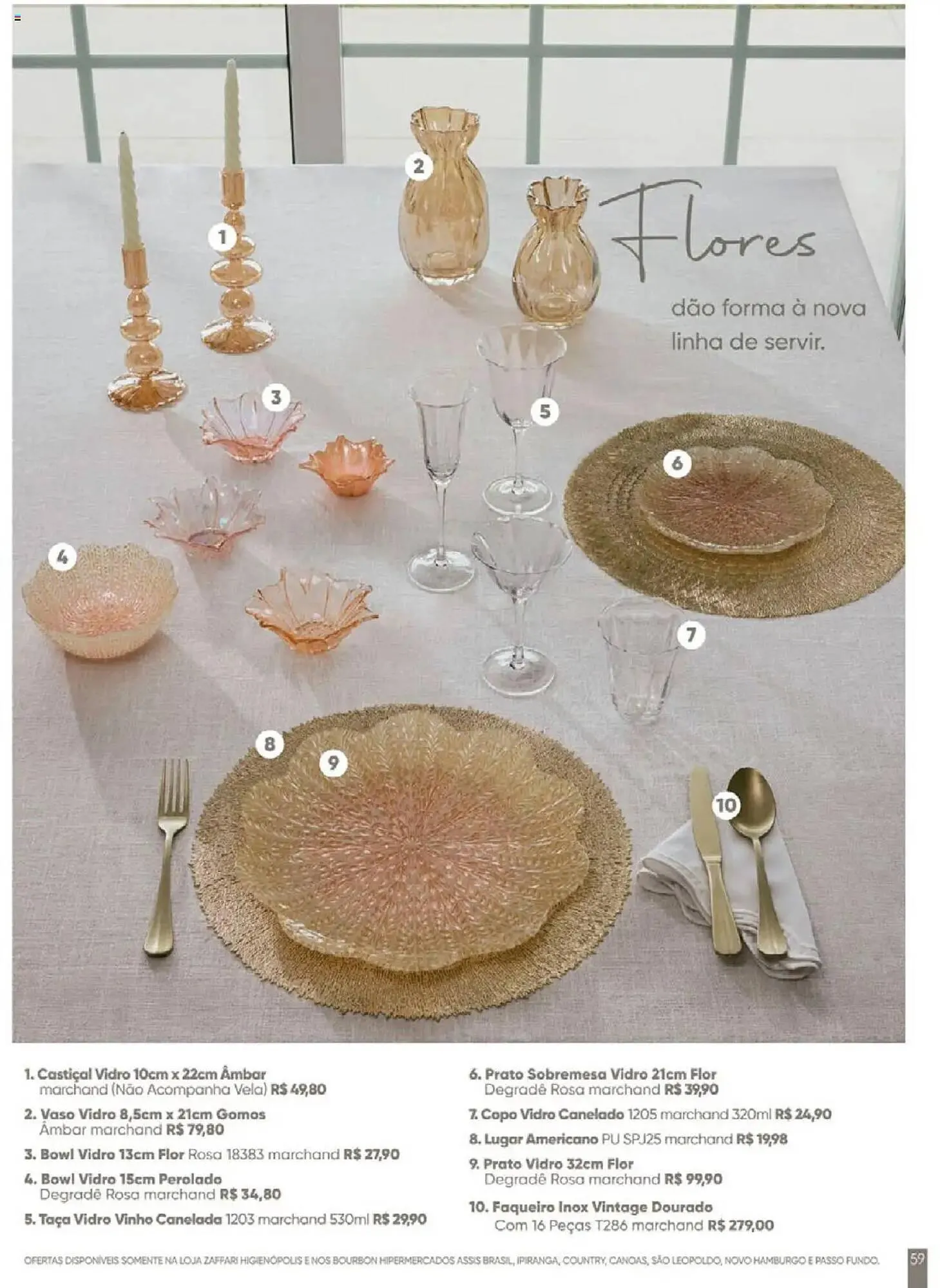 Encarte de Catálogo Zaffari 9 de junho até 10 de outubro 2025 - Pagina 59