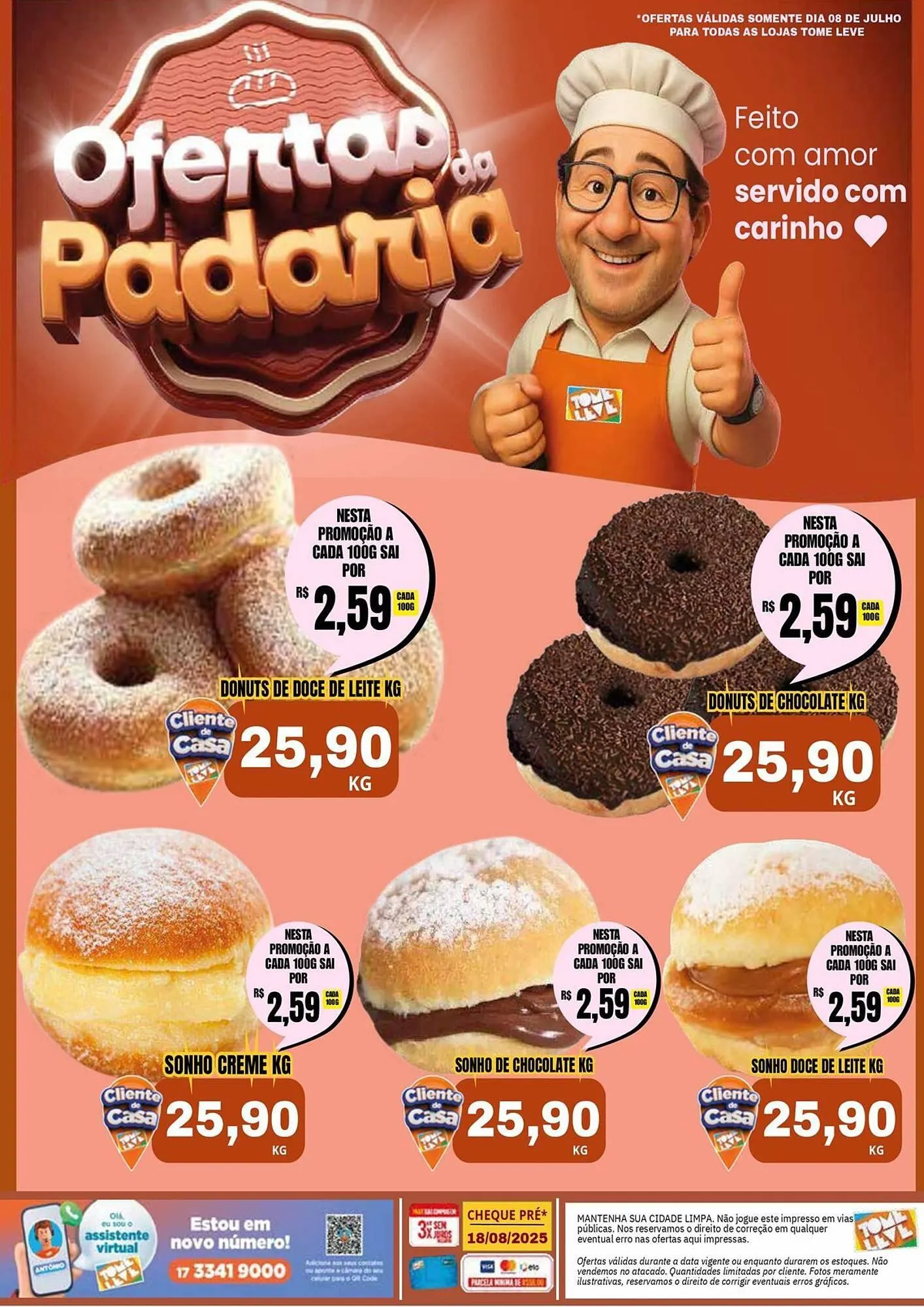 Encarte de Catálogo Tome Leve 8 de julho até 9 de julho 2025 - Pagina 4