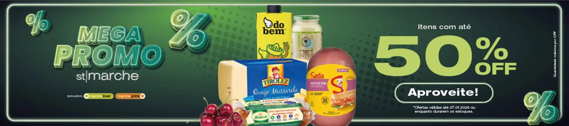 Encarte de Tabloide St Marche 3 de janeiro até 7 de janeiro 2026 - Pagina 1