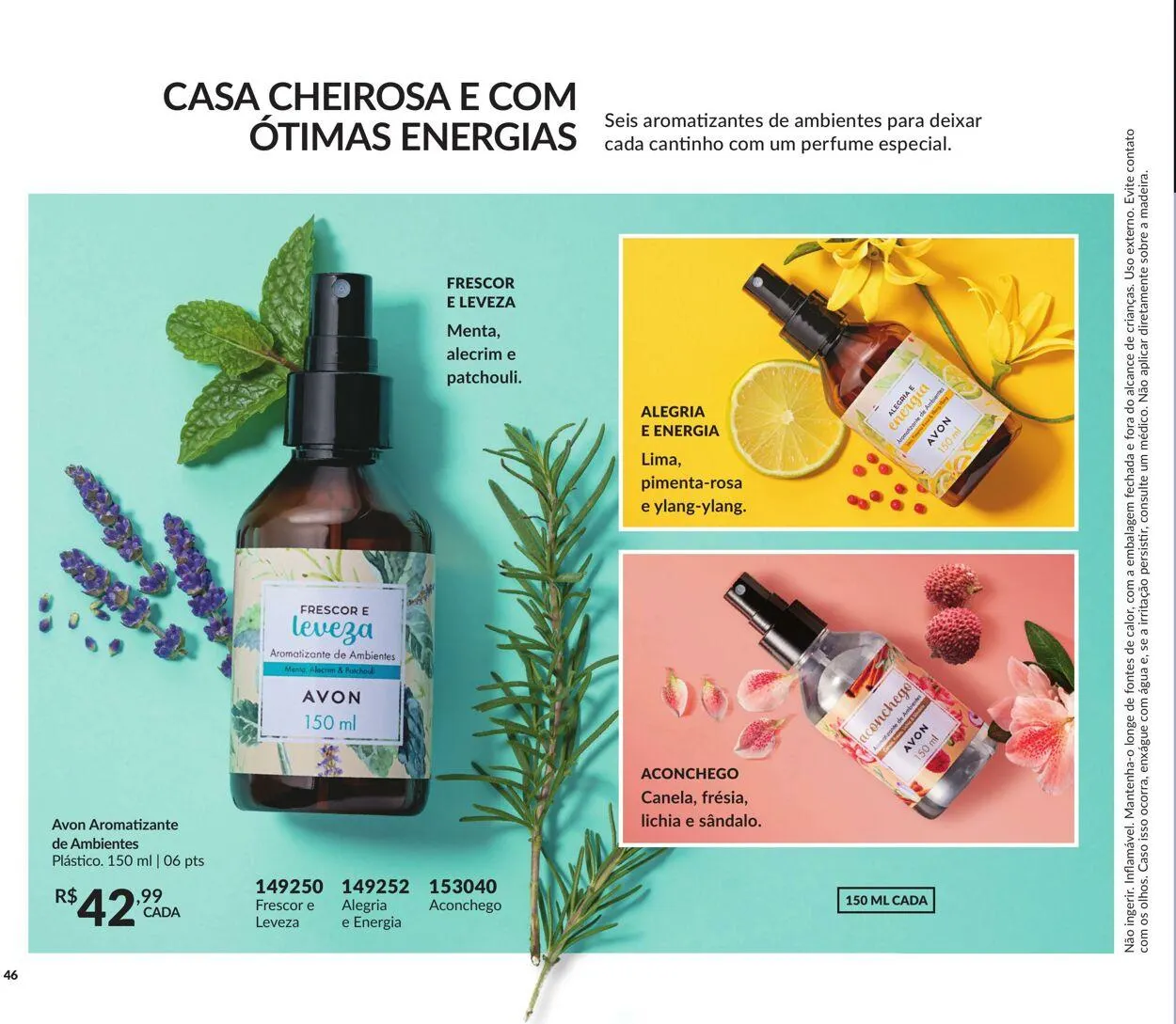 Encarte de Avon 16 de julho até 30 de julho 2025 - Pagina 46