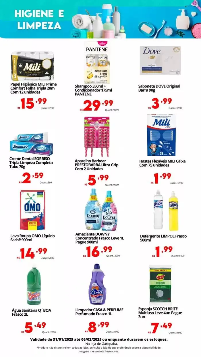 Encarte de Encarte Semanal - F10. 31 de janeiro até 6 de fevereiro 2025 - Pagina 12