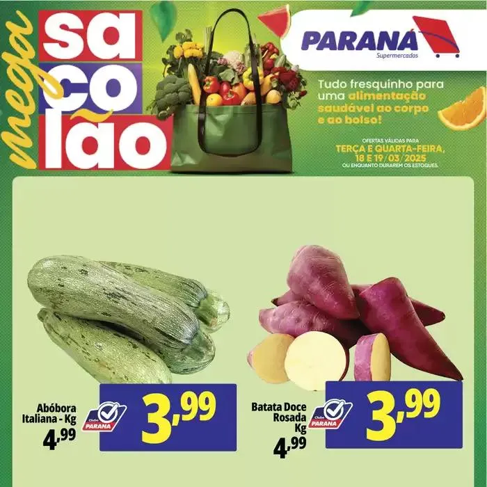Encarte de Encarte Paraná Supermercados 18 de março até 19 de março 2025 - Pagina 2
