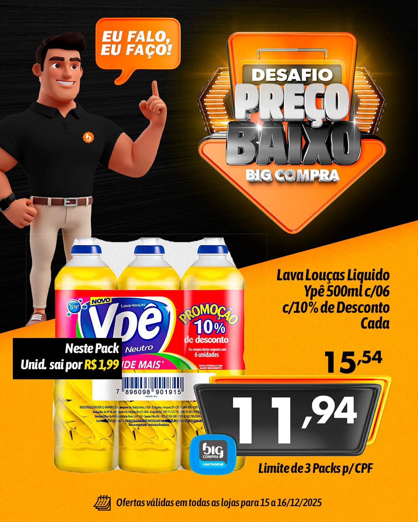 Encarte de Catálogo Supermercados Big Compra 15 de dezembro até 16 de dezembro 2025 - Pagina 5