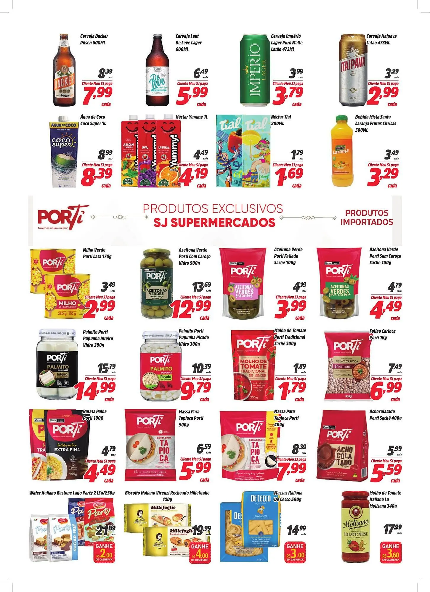 Encarte de Catálogo Sj Supermercados 6 de março até 19 de março 2025 - Pagina 3