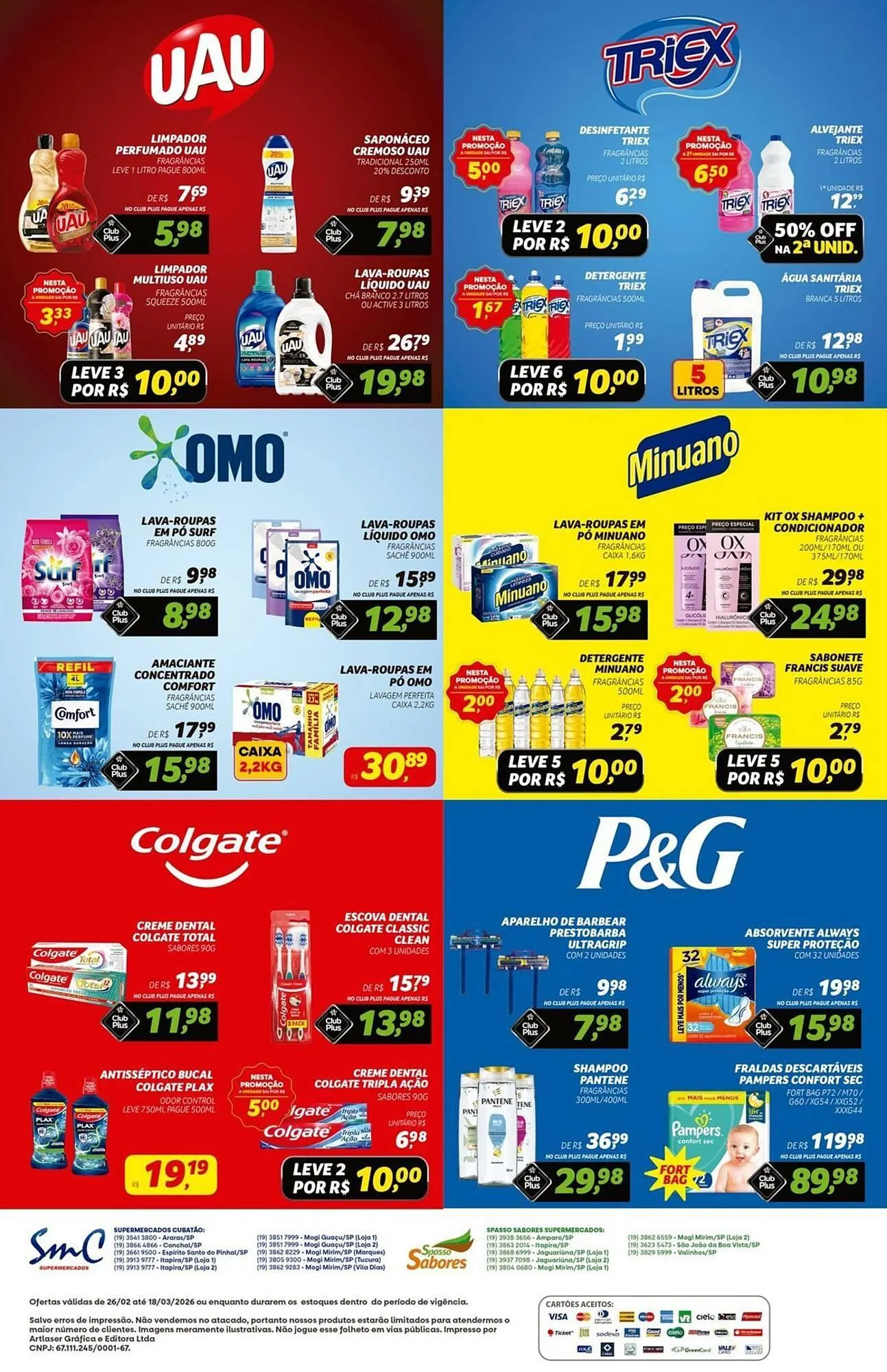 Encarte de Folheto Spasso Sabores 26 de fevereiro até 18 de março 2026 - Pagina 2