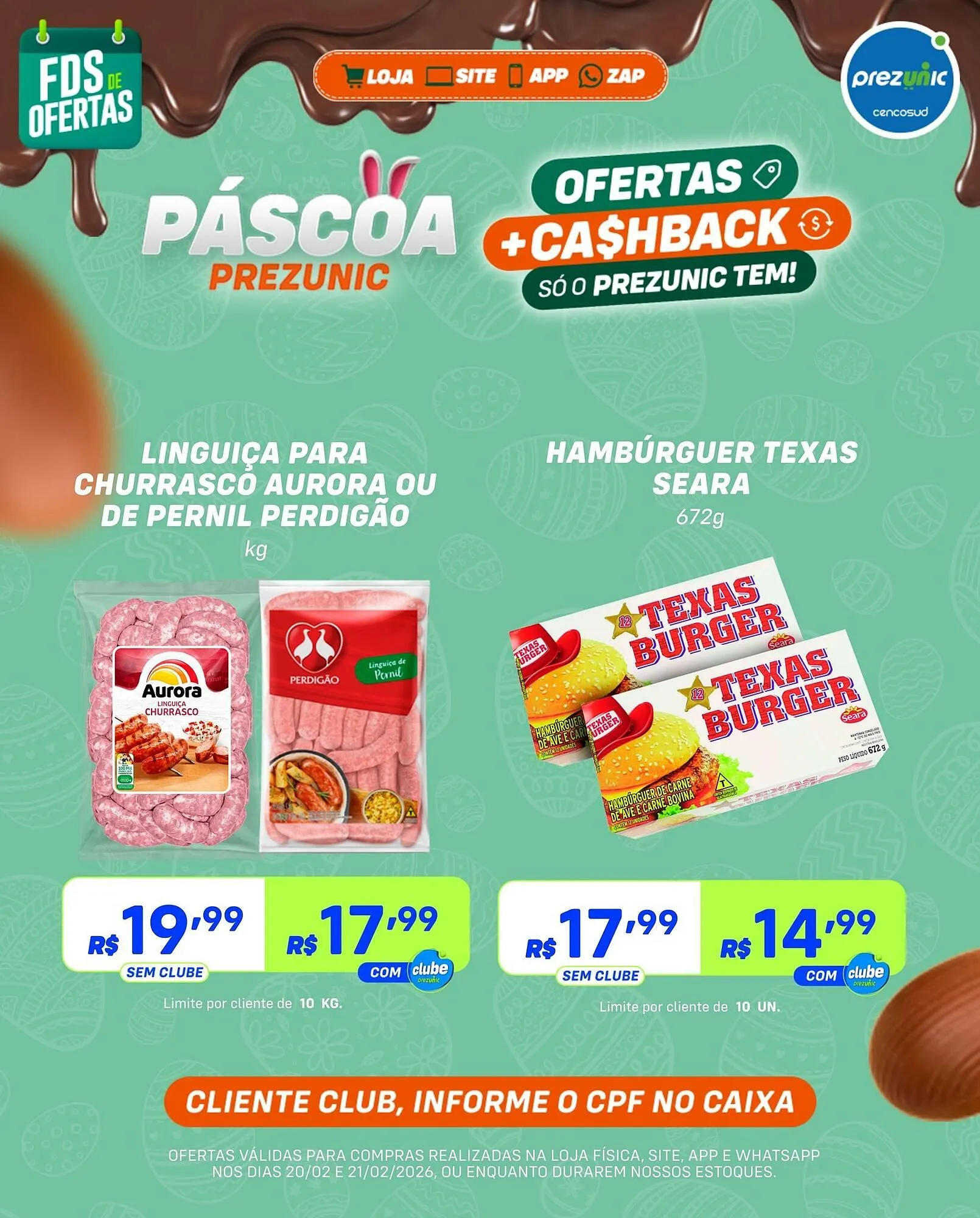 Encarte de Encarte Prezunic 20 de fevereiro até 21 de fevereiro 2026 - Pagina 5