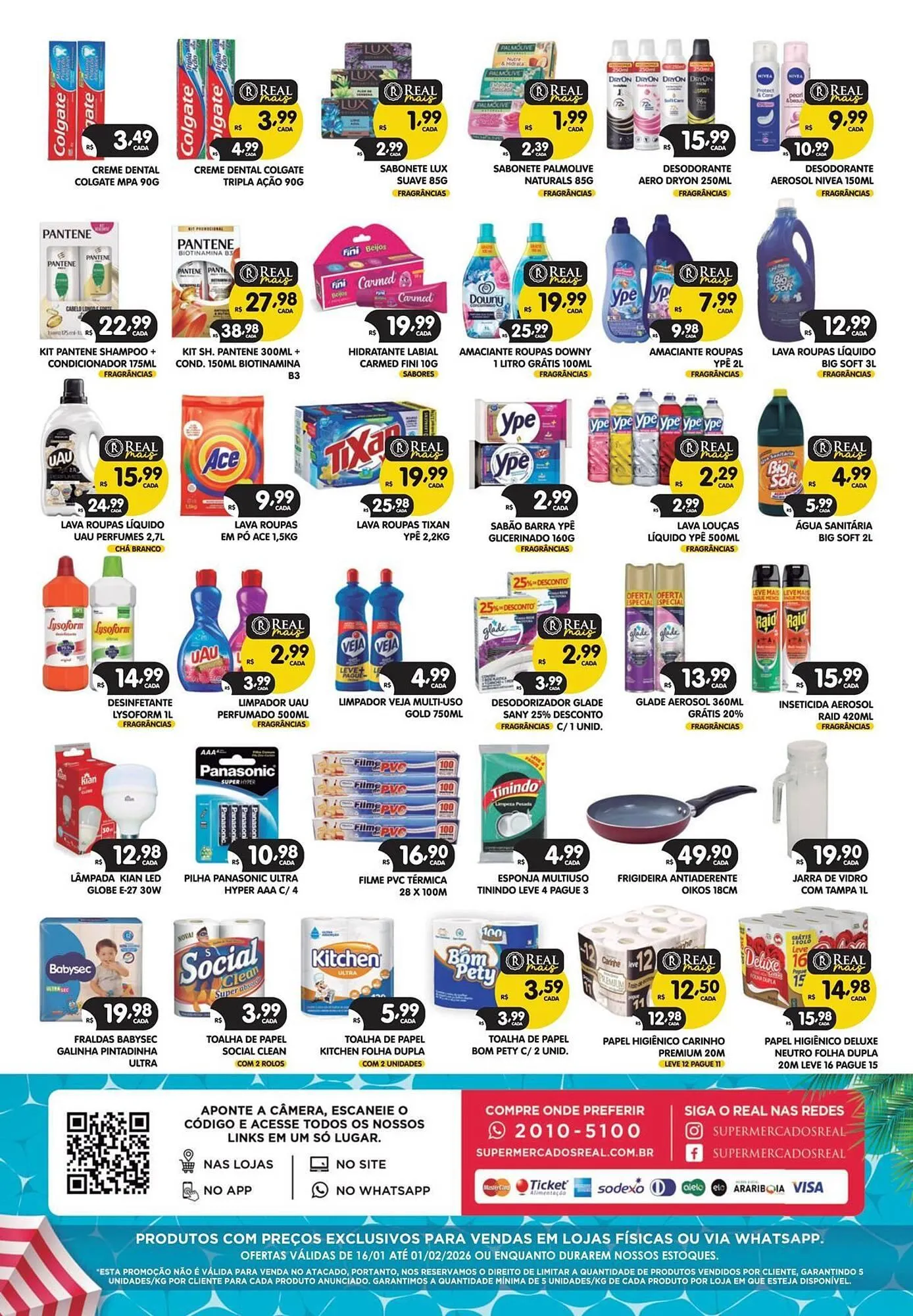 Encarte de Encarte Supermercados Real 16 de janeiro até 1 de fevereiro 2026 - Pagina 8