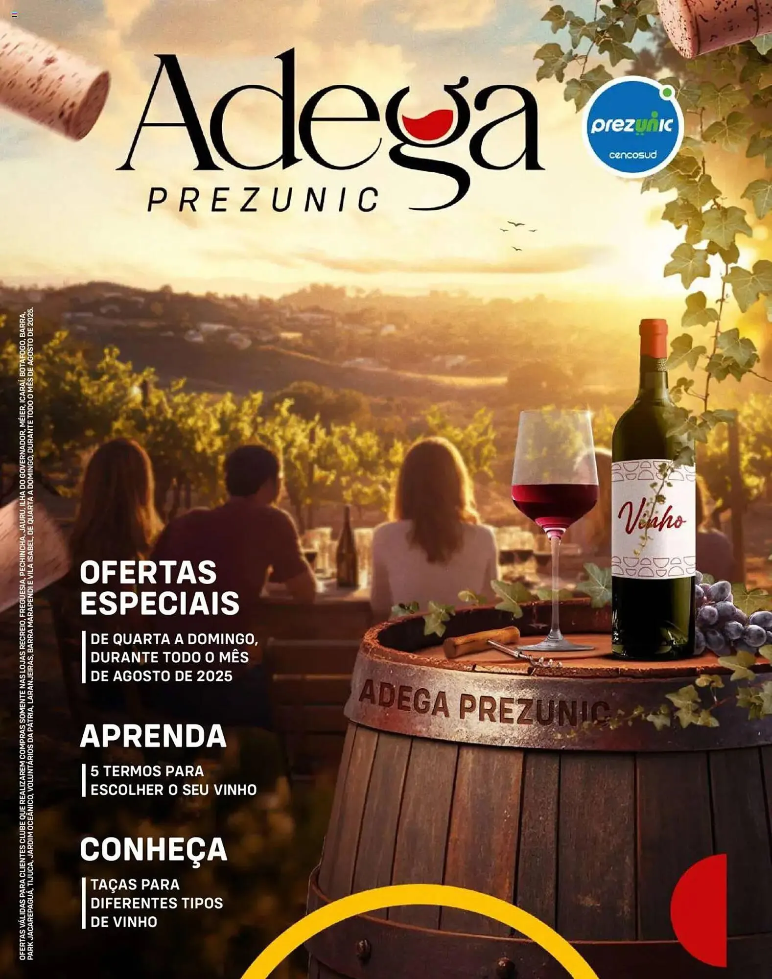 Encarte de Catálogo Prezunic 1 de agosto até 31 de agosto 2025 - Pagina 1