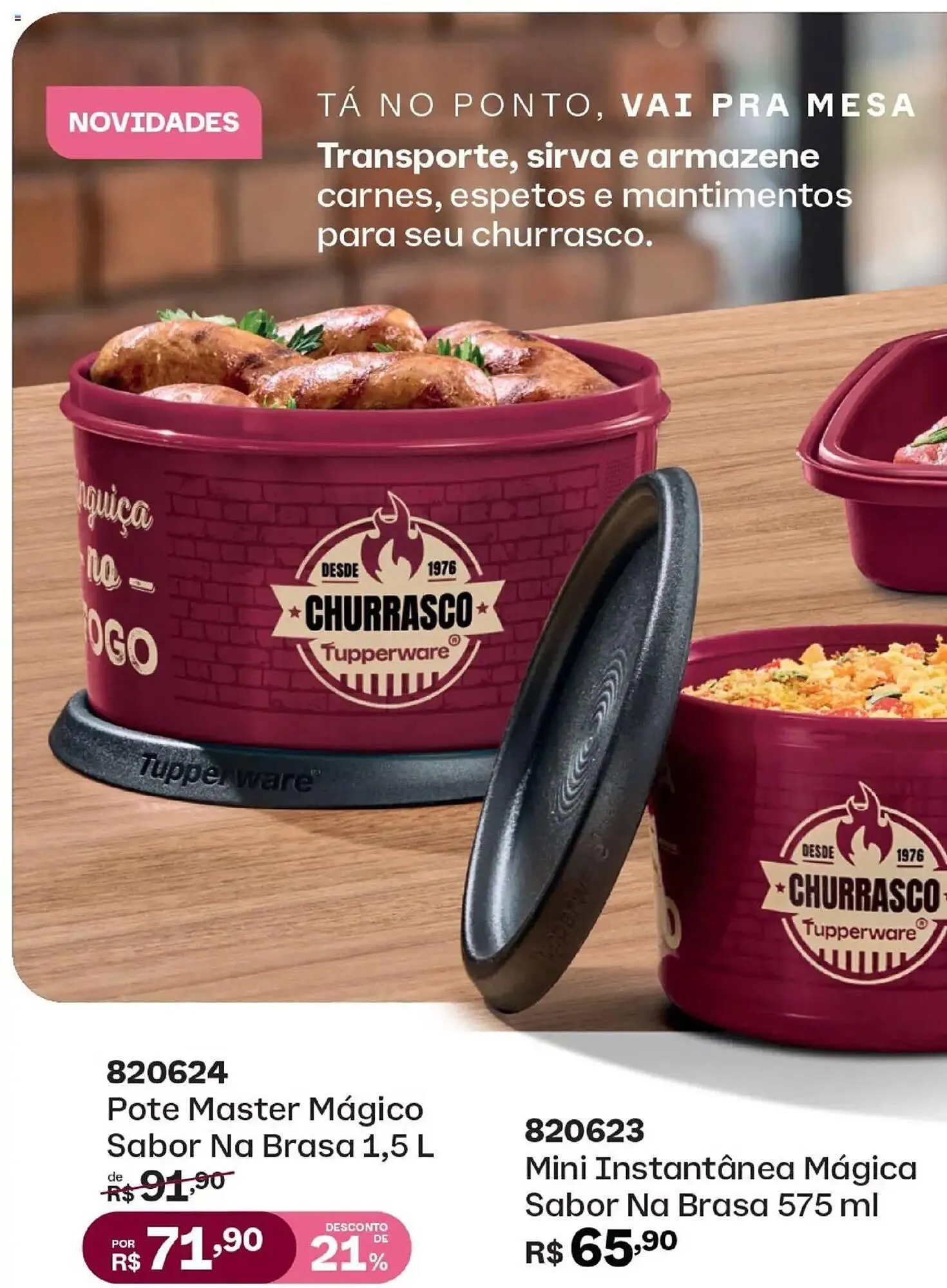 Encarte de Catálogo Tupperware 1 de agosto até 31 de agosto 2025 - Pagina 64