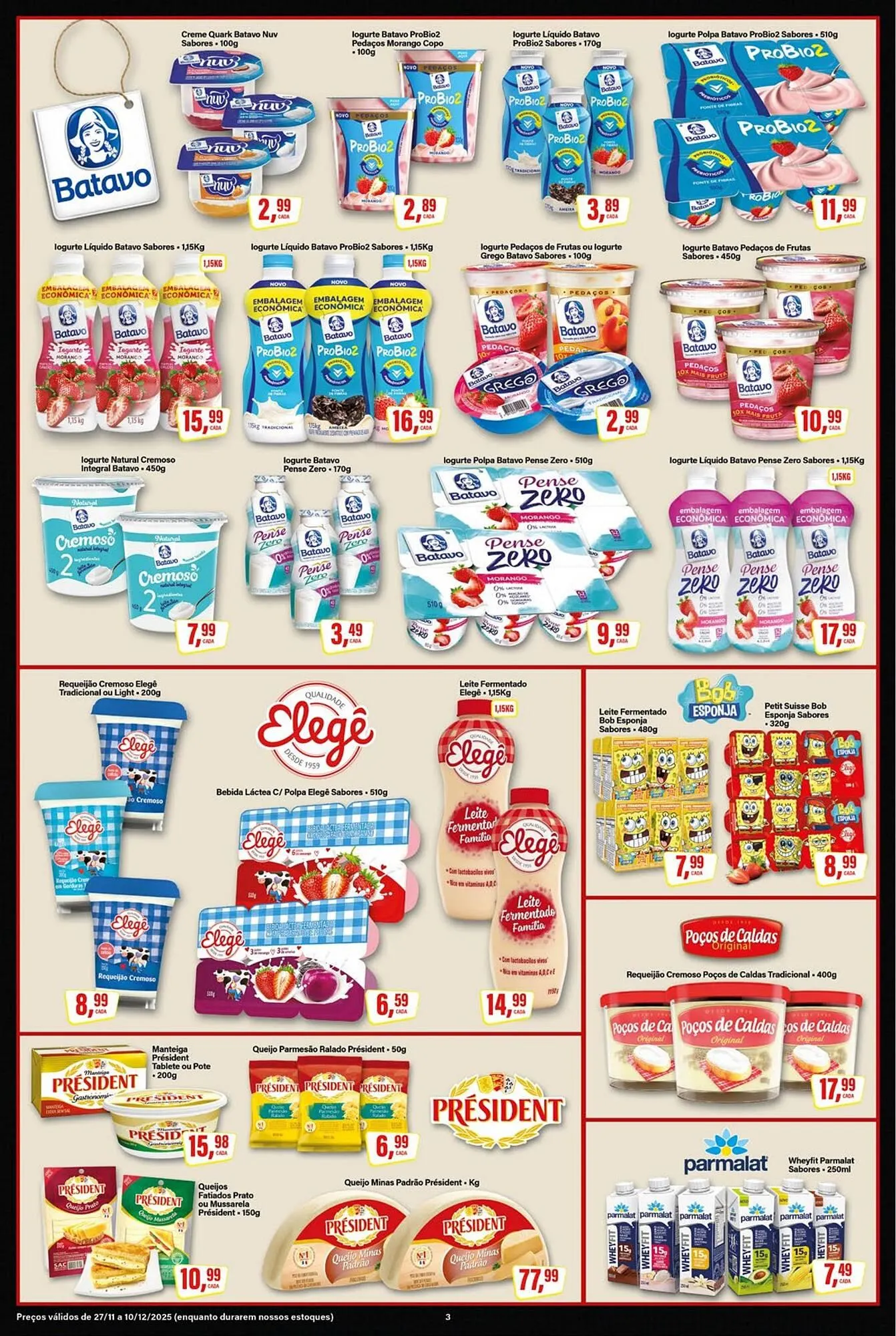 Encarte de Encarte Rede Supermarket 28 de novembro até 10 de dezembro 2025 - Pagina 3