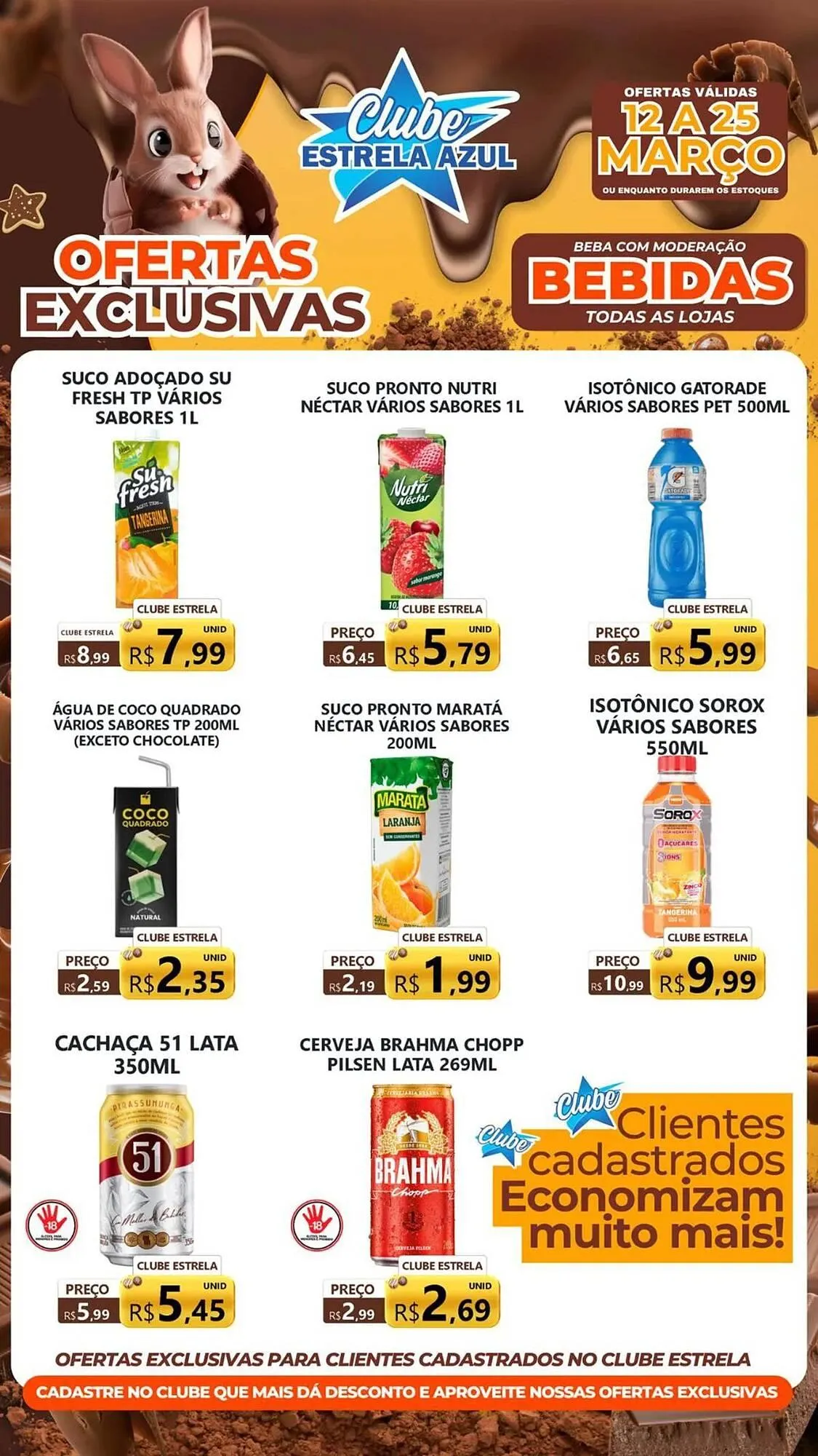 Encarte de Folheto Supermercado Estrela Azul 12 de março até 25 de março 2026 - Pagina 2