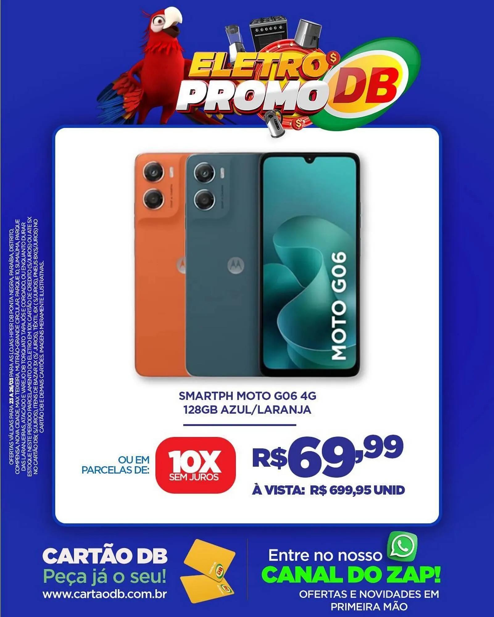 Encarte de Catálogo DB Supermercados 23 de março até 26 de março 2026 - Pagina 1