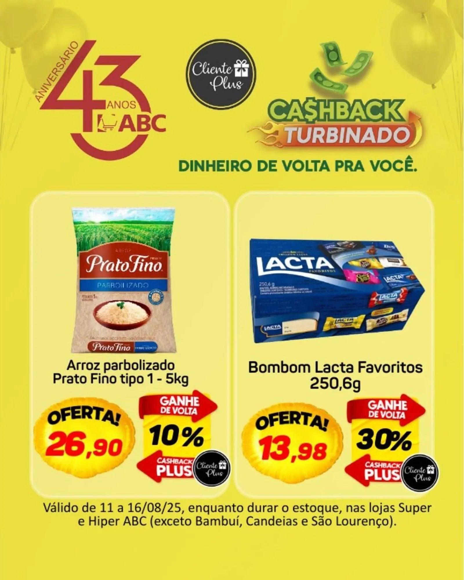 Encarte de Catálogo Supermercados ABC 11 de agosto até 16 de agosto 2025 - Pagina 2