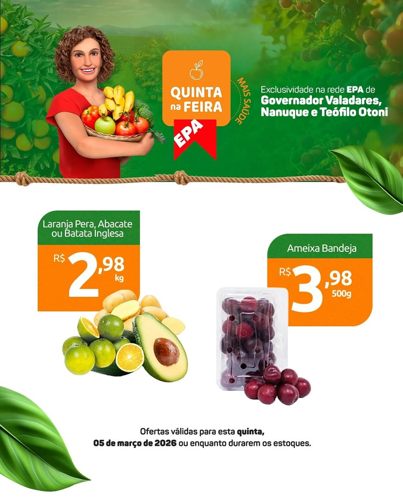Encarte de Folheto Epa 5 de março até 6 de março 2026 - Pagina 1