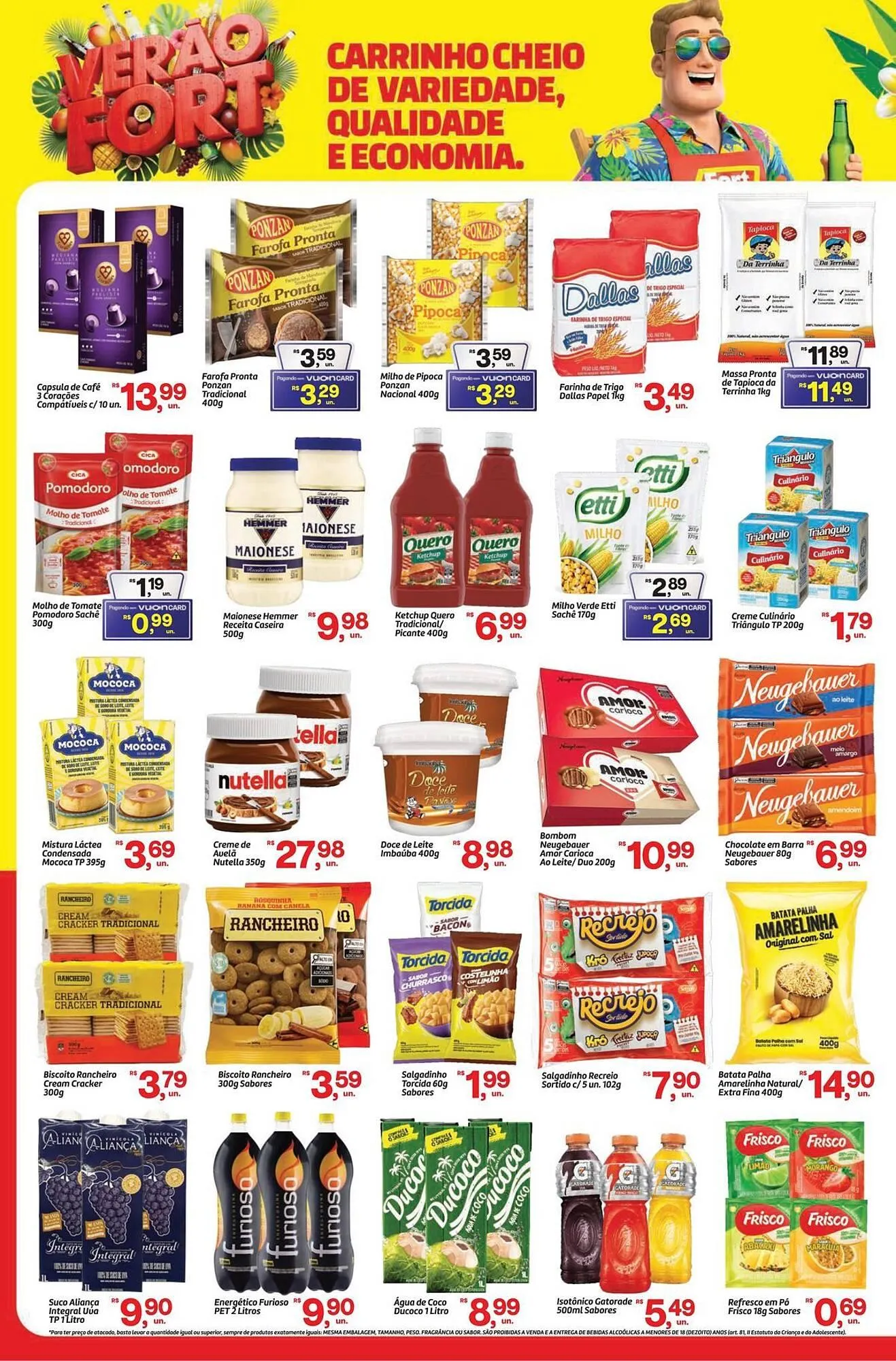 Encarte de Tabloide Fort Atacadista 16 de fevereiro até 20 de fevereiro 2026 - Pagina 2