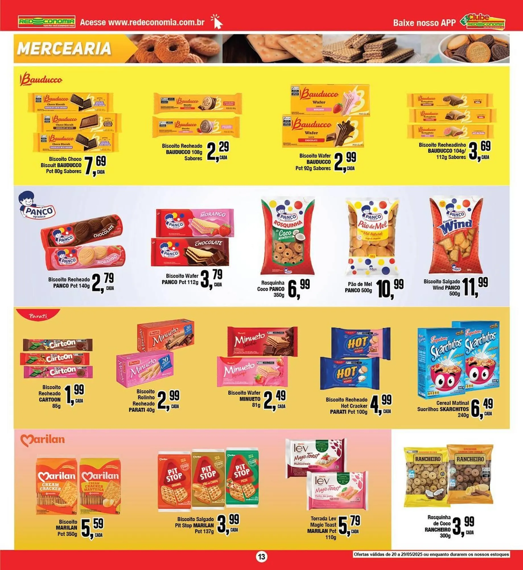 Encarte de Catálogo Rede Economia 19 de maio até 20 de maio 2025 - Pagina 13