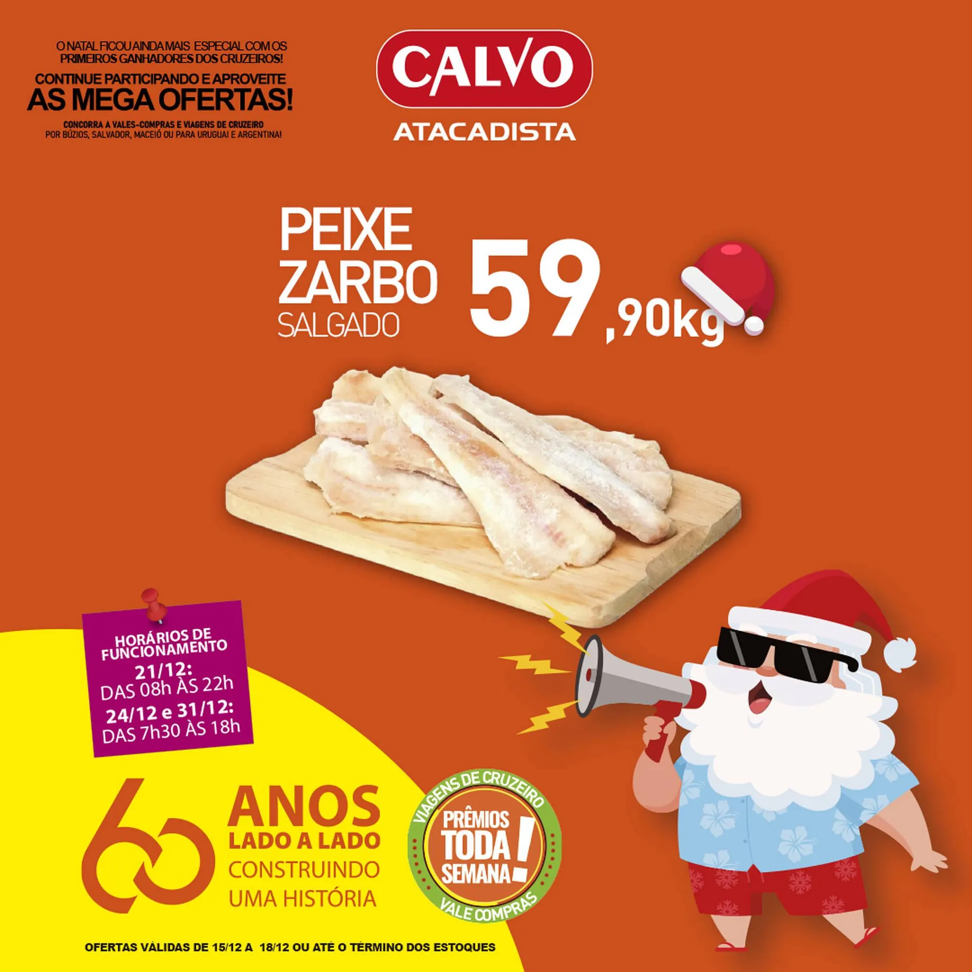 Encarte de Folheto Calvo Atacadista 15 de dezembro até 18 de dezembro 2025 - Pagina 2