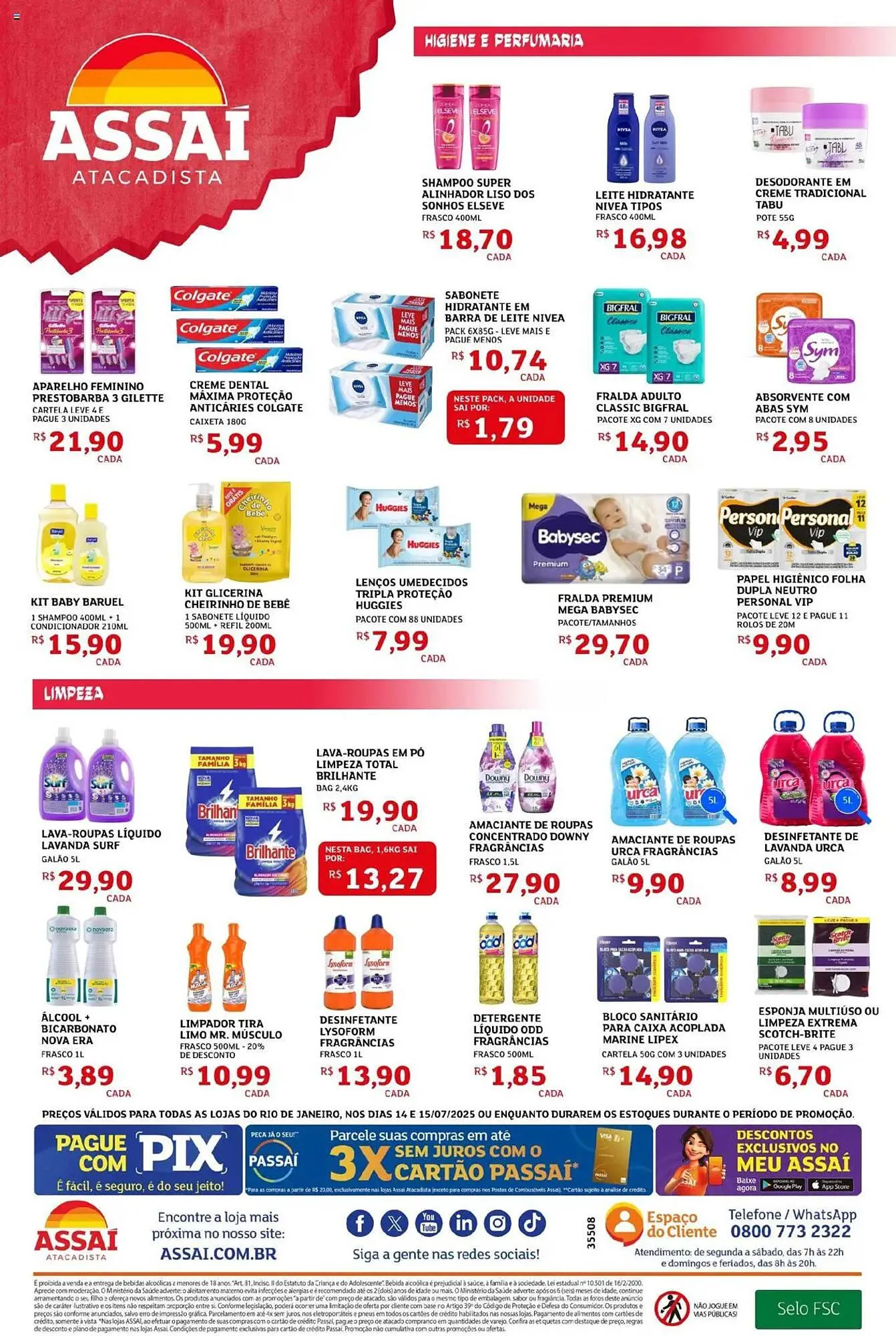 Encarte de Catálogo Assaí Atacadista 14 de julho até 15 de julho 2025 - Pagina 4