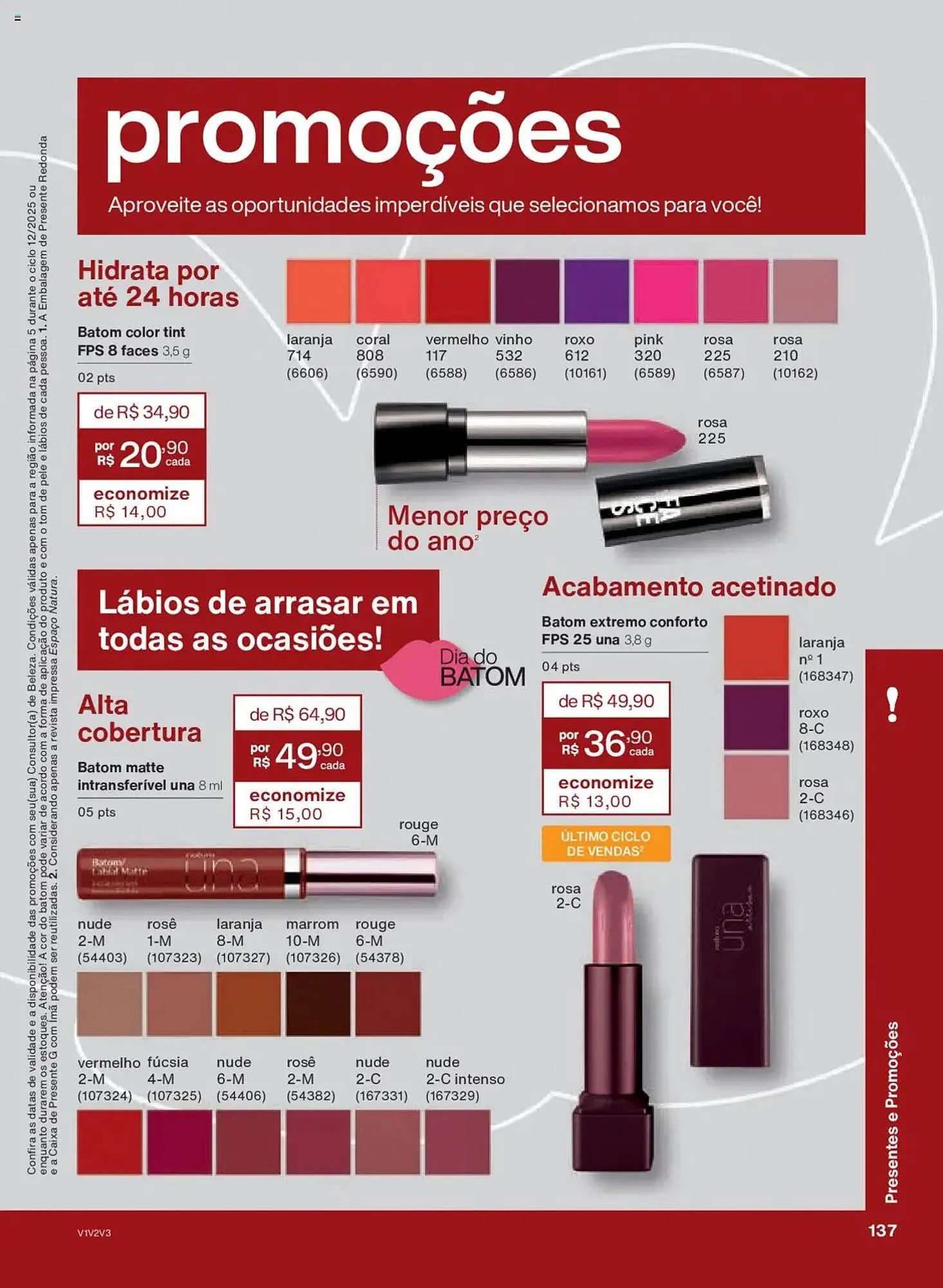 Encarte de Catálogo Natura 8 de julho até 5 de agosto 2025 - Pagina 137