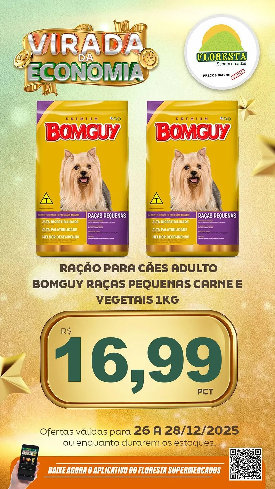 Encarte de Catálogo Floresta Supermercados 26 de dezembro até 28 de dezembro 2025 - Pagina 48
