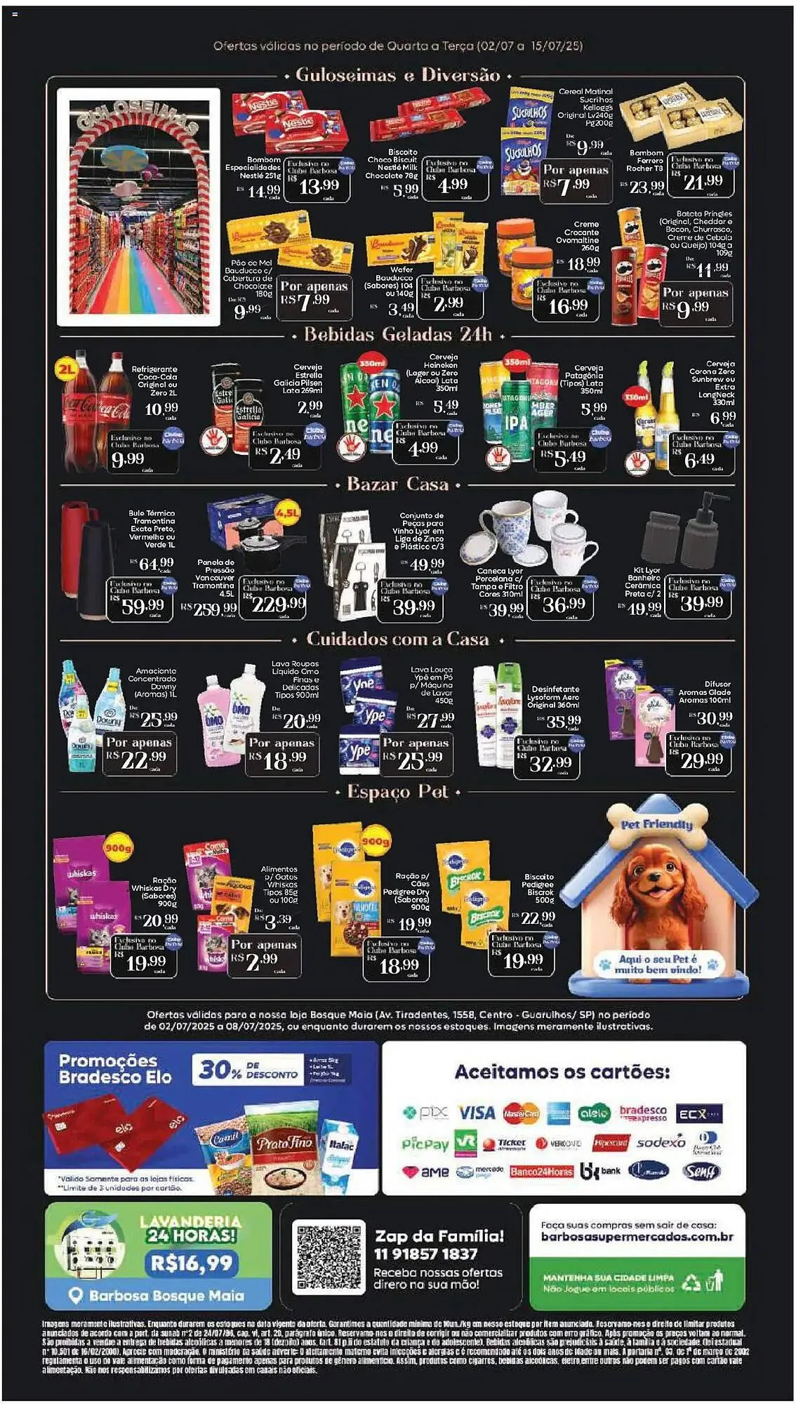 Encarte de Catálogo Barbosa Supermercados 2 de julho até 9 de julho 2025 - Pagina 4