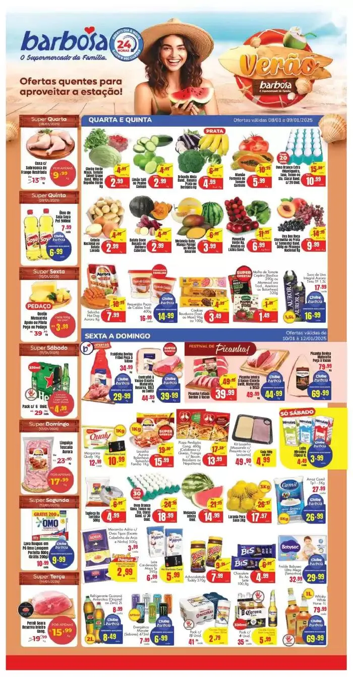 Encarte de Rede e Interior 8 de janeiro até 14 de janeiro 2025 - Pagina 1