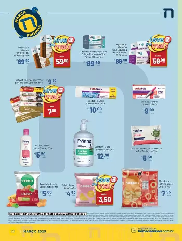 Encarte de  Preços “POR” válido para o Estado do Paraná  4 de março até 31 de março 2025 - Pagina 22