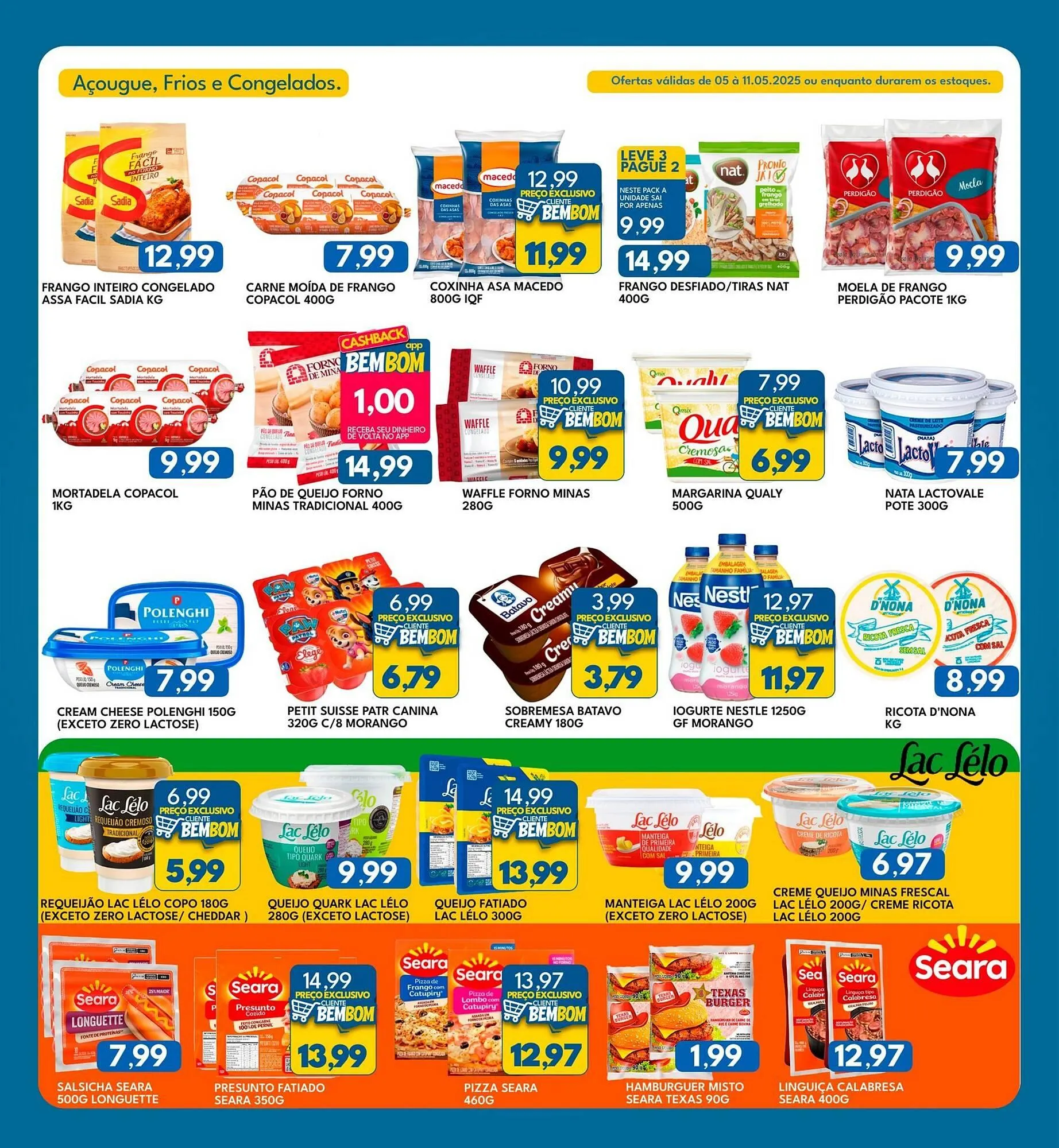 Encarte de Catálogo Rancho Bom Supermercados 5 de maio até 11 de maio 2025 - Pagina 5