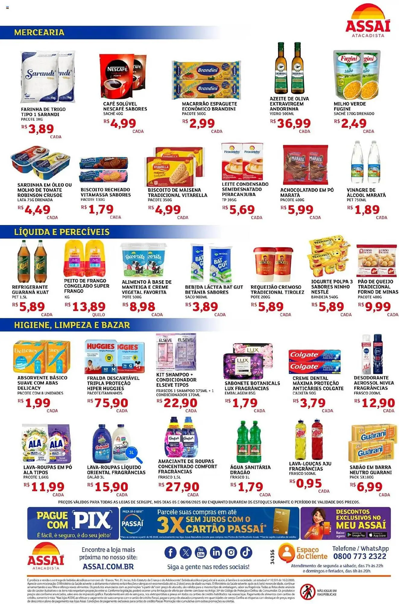 Encarte de Catálogo Assaí Atacadista 5 de junho até 6 de junho 2025 - Pagina 2