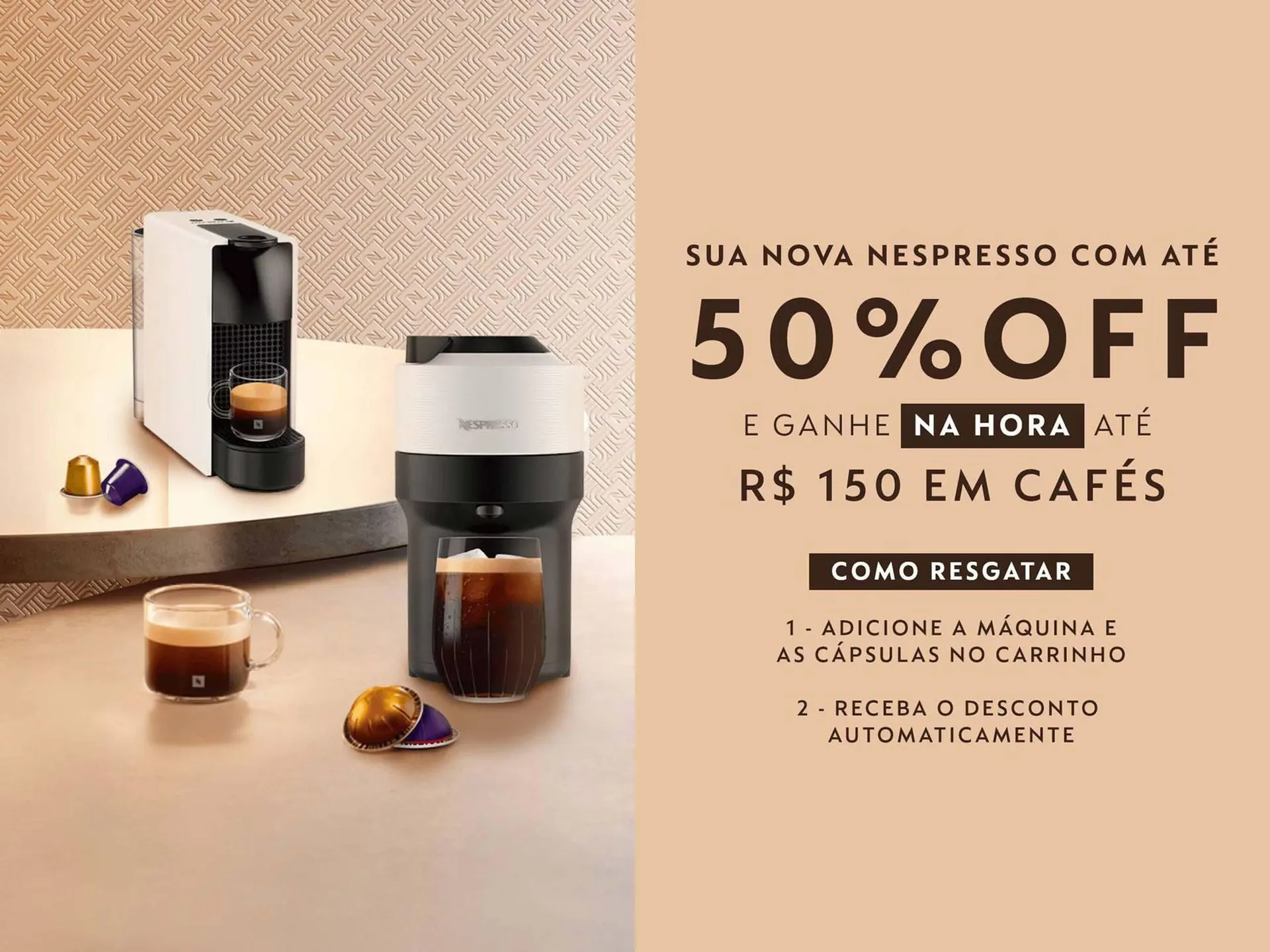 Encarte de Catálogo Nespresso 20 de maio até 30 de junho 2025 - Pagina 1