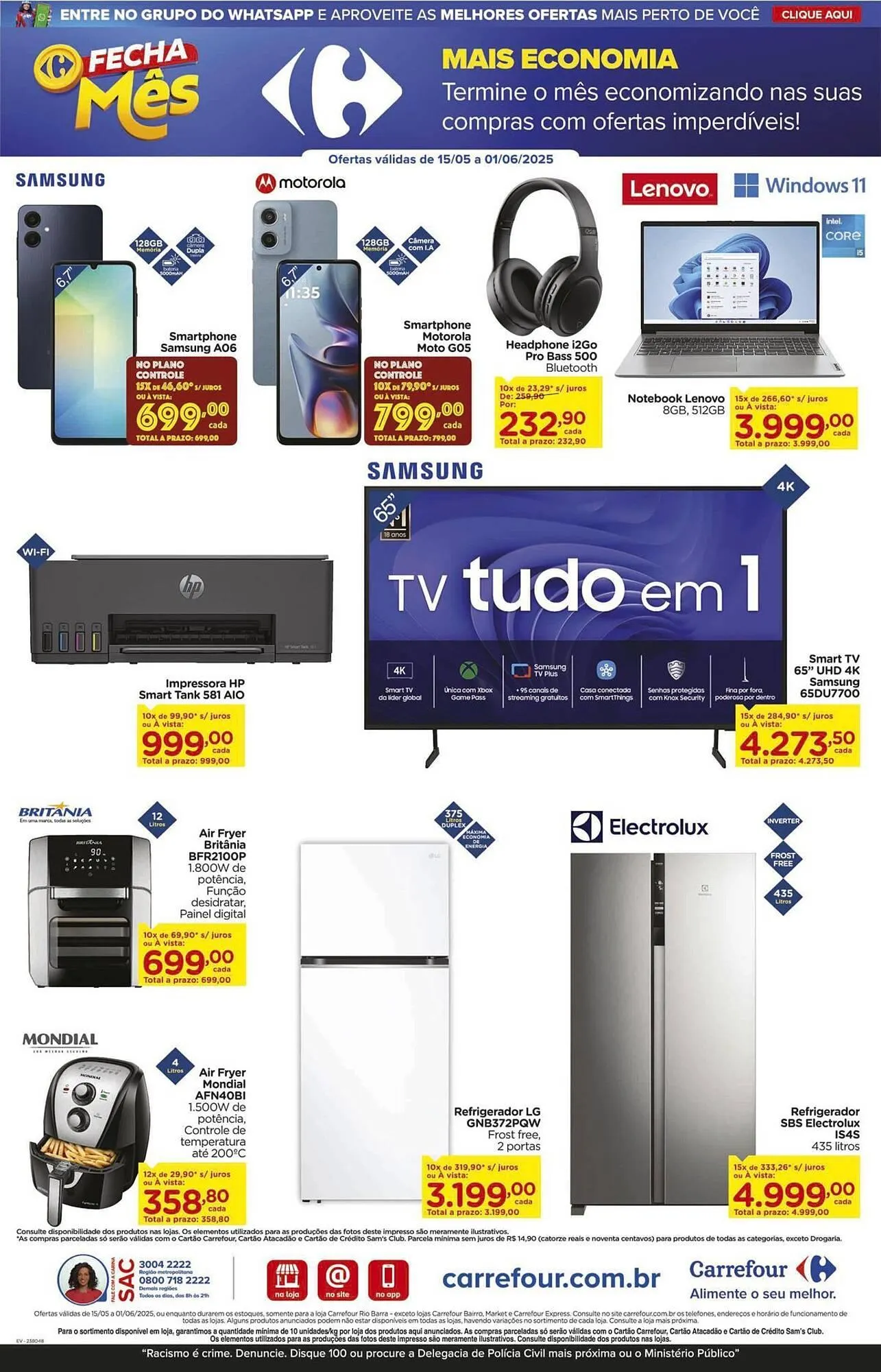 Encarte de Catálogo Carrefour 30 de maio até 6 de junho 2025 - Pagina 4