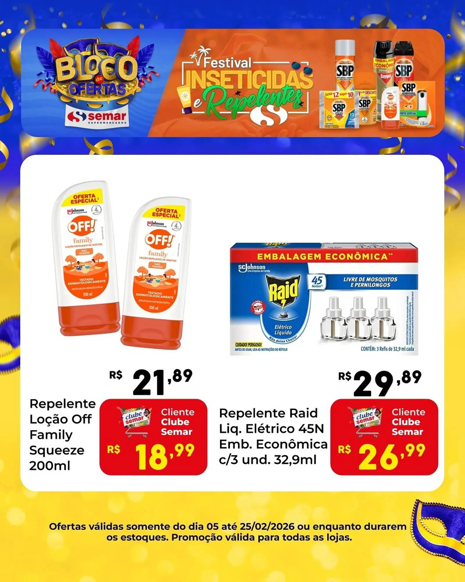 Encarte de Folheto Semar Supermercado 5 de fevereiro até 25 de fevereiro 2026 - Pagina 2