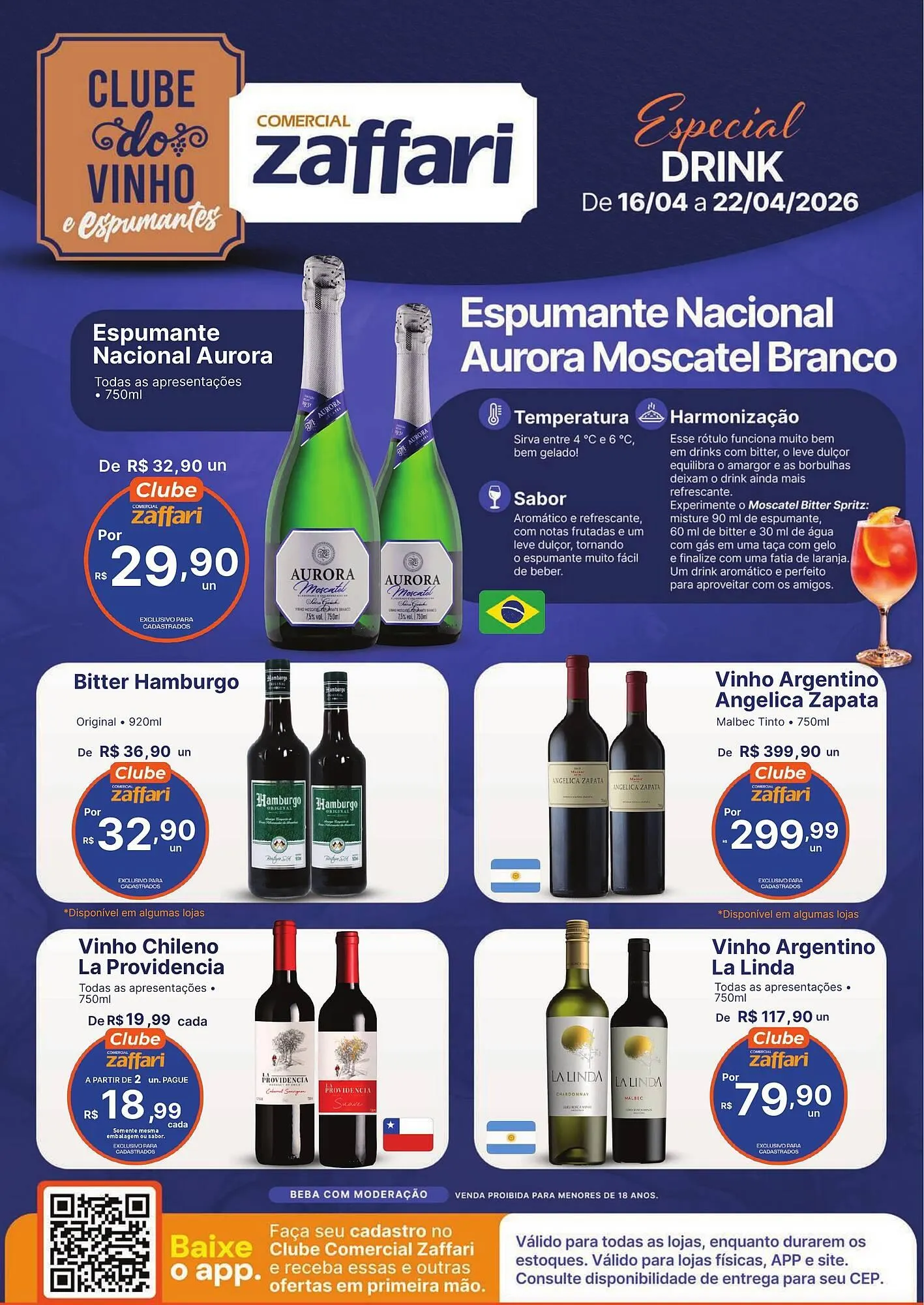 Encarte de Encarte Comercial Zaffari 16 de abril até 22 de abril 2026 - Pagina 1