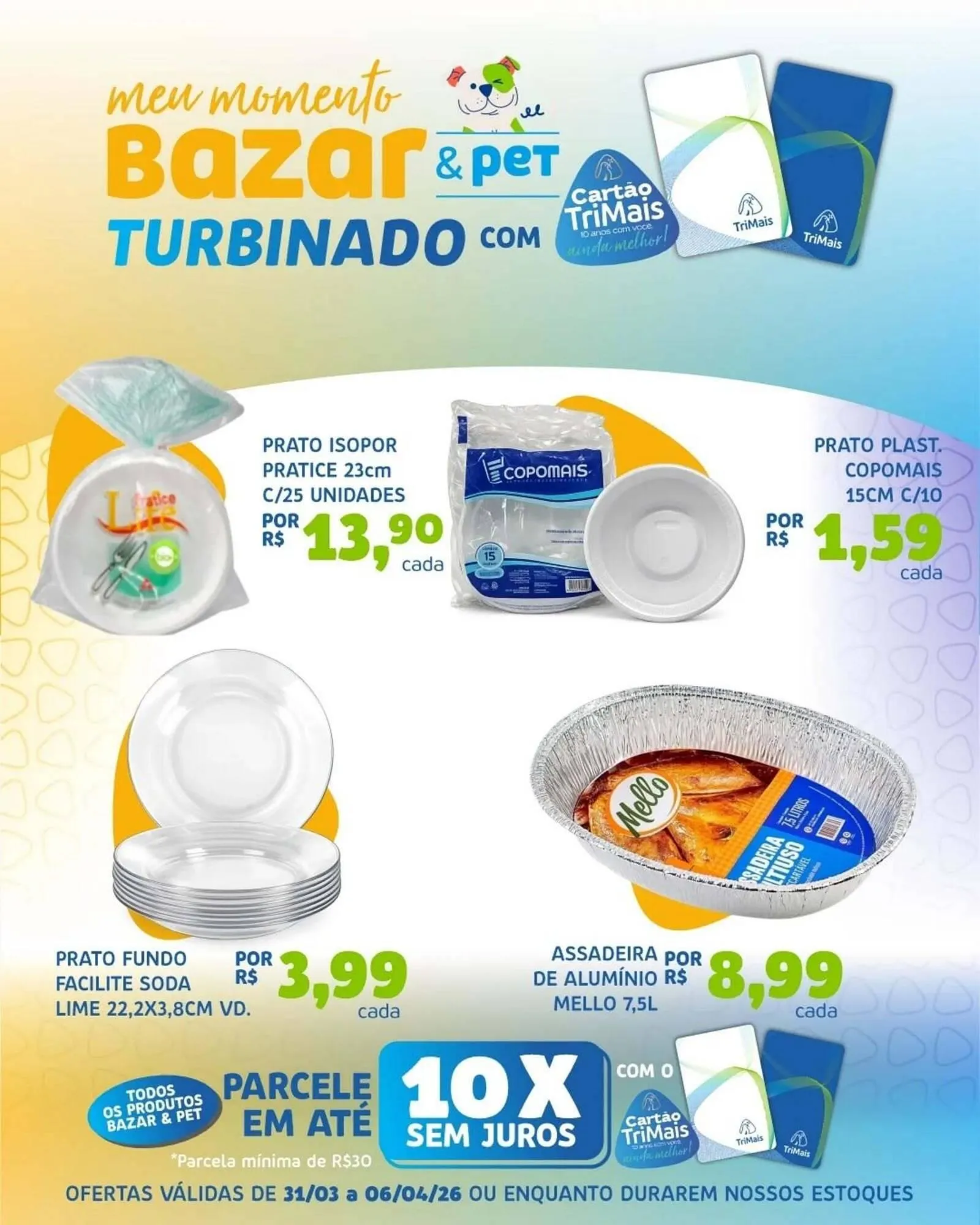 Encarte de Catálogo Trimais Supermercado 2 de abril até 6 de abril 2026 - Pagina 1